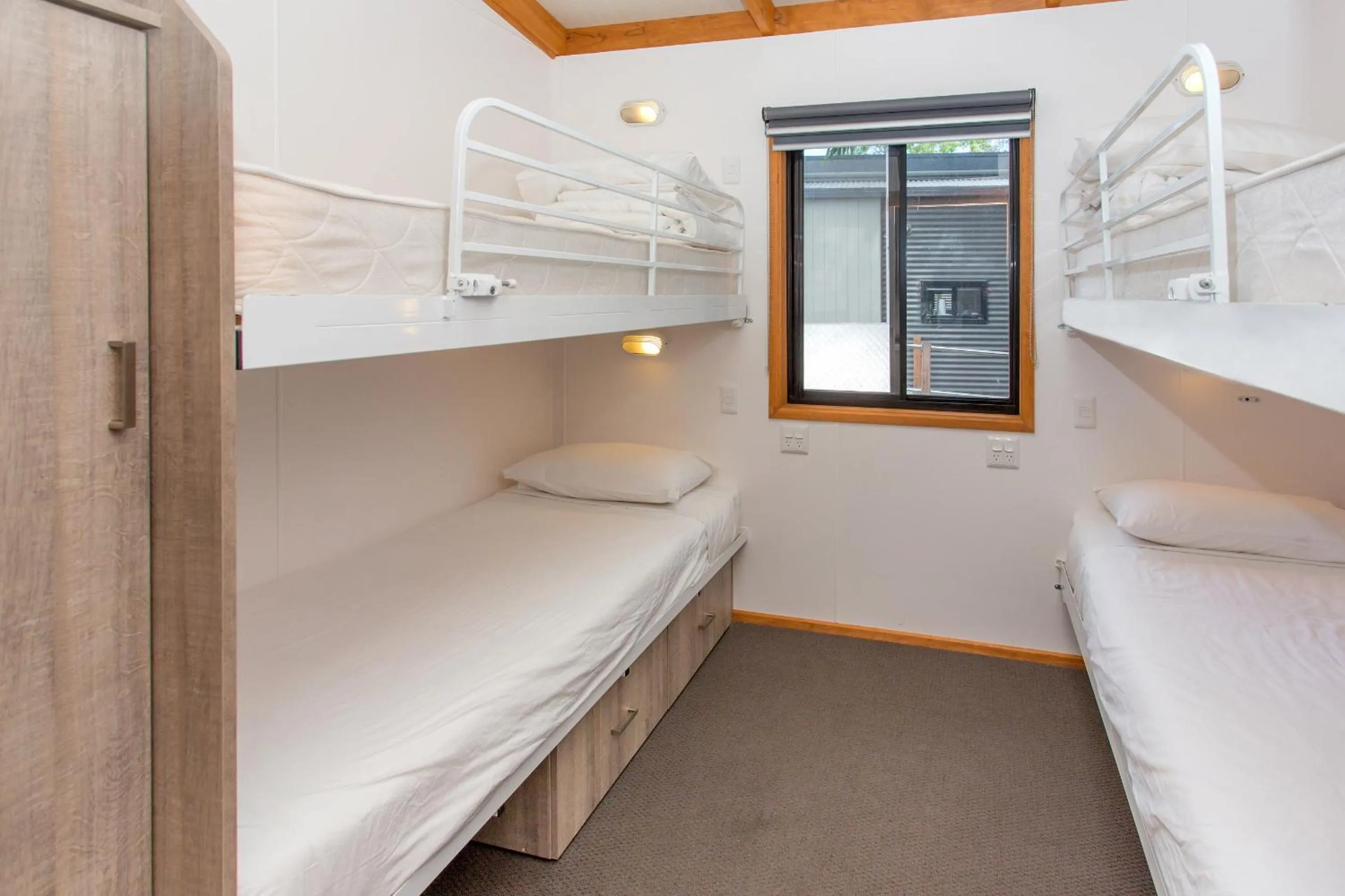 Bed in BIG4 Melbourne Holiday Park