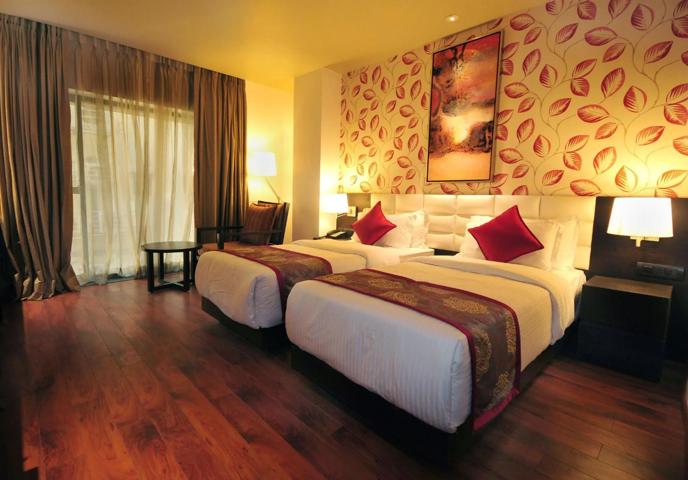 Decorative detail, Bed in Hotel Senses