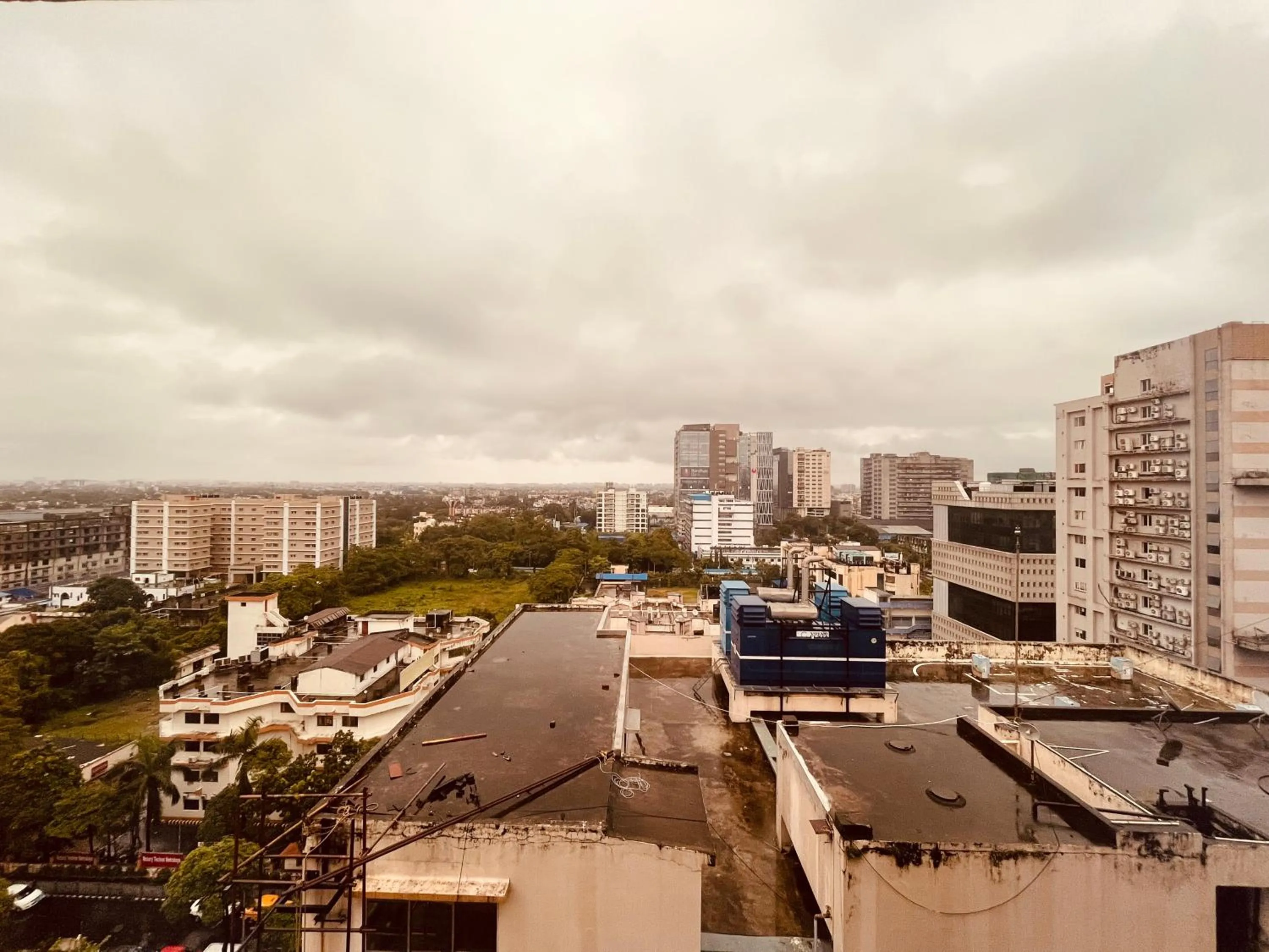 City view in Hotel Senses