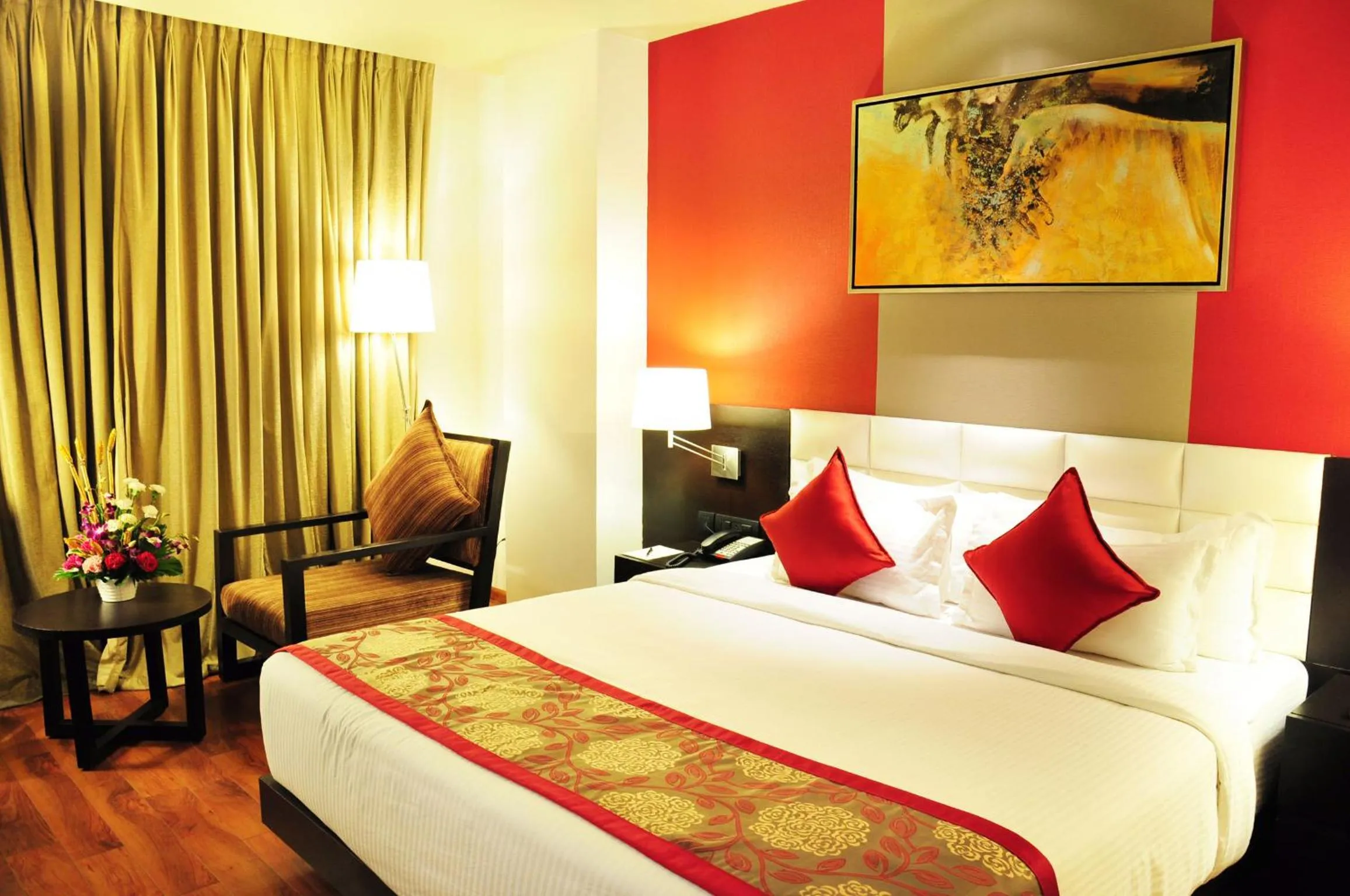 Decorative detail, Bed in Hotel Senses