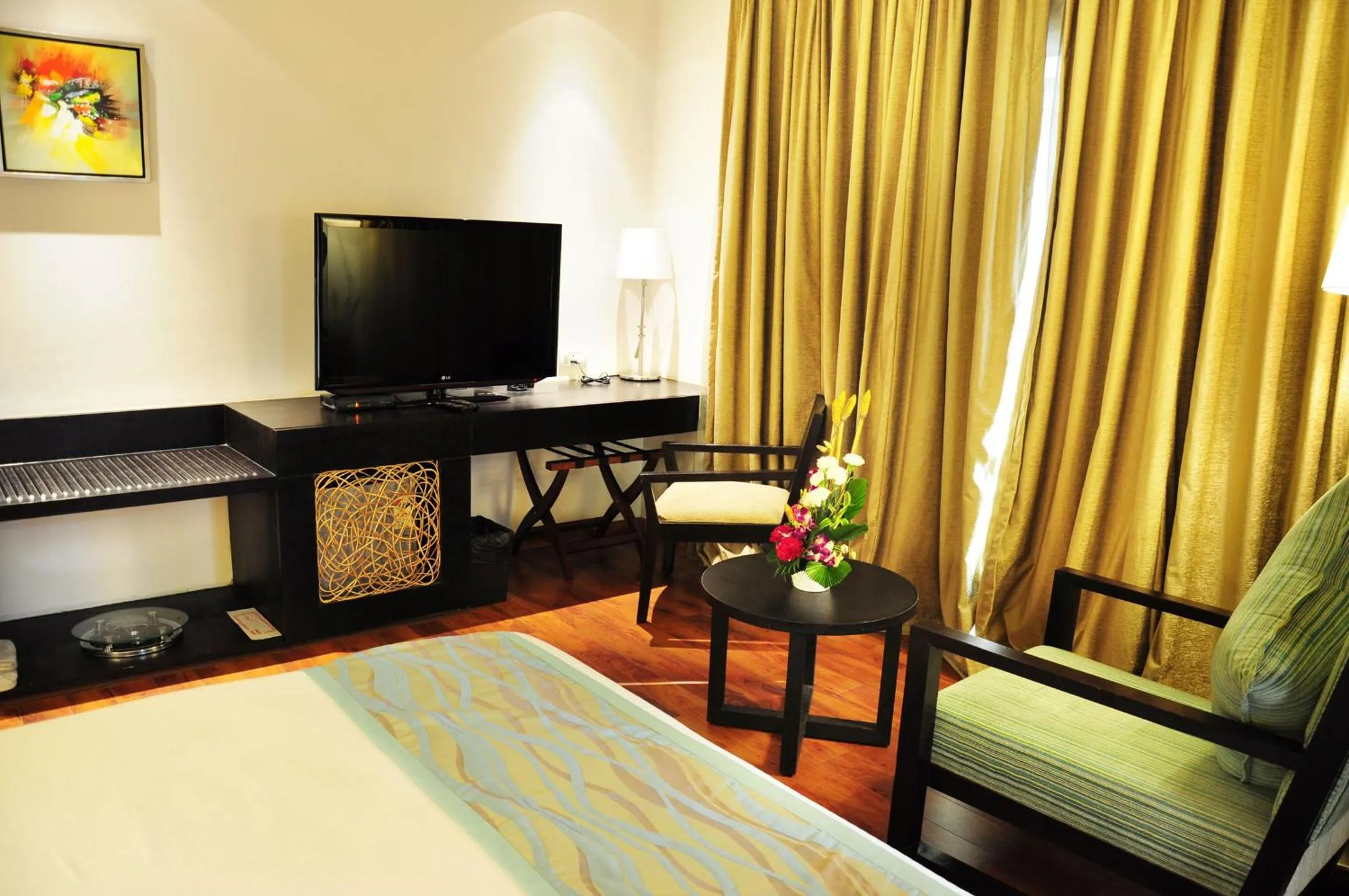 Decorative detail, Bed in Hotel Senses