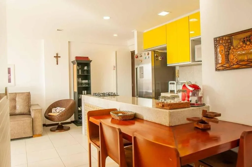 Dining area in Barra Bali - Pé na areia com Vista Mar