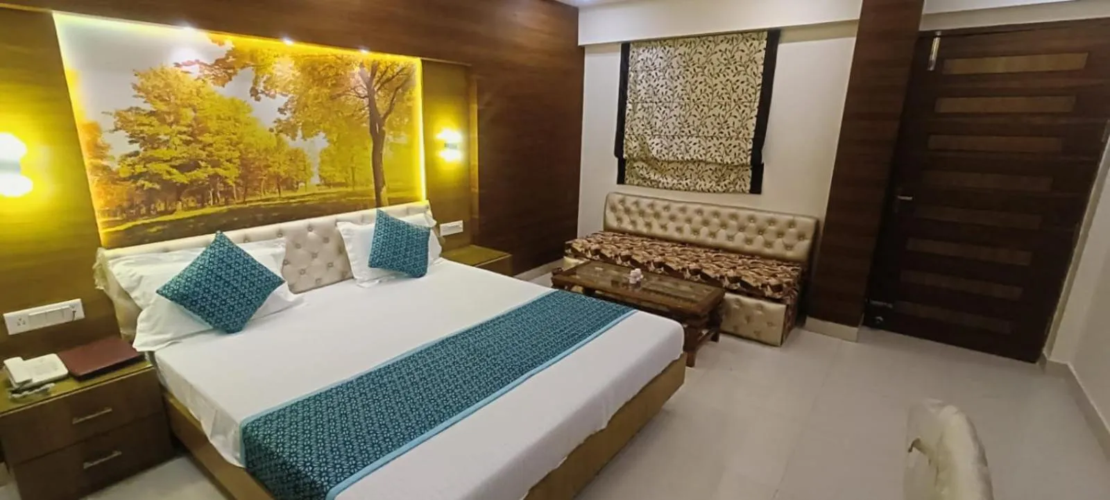 Bed in Hotel Jigyasa By Mayda Hospitality Pvt. Ltd.