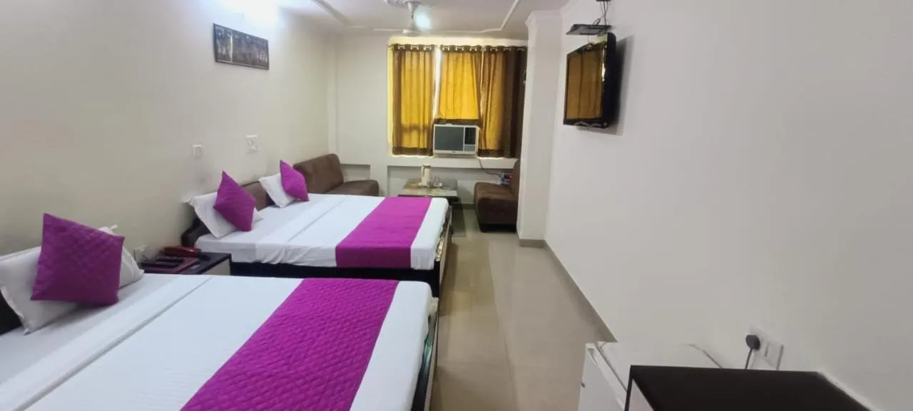 Bed in Hotel Jigyasa By Mayda Hospitality Pvt. Ltd.