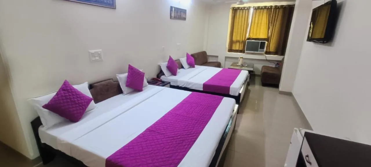 Bed in Hotel Jigyasa By Mayda Hospitality Pvt. Ltd.