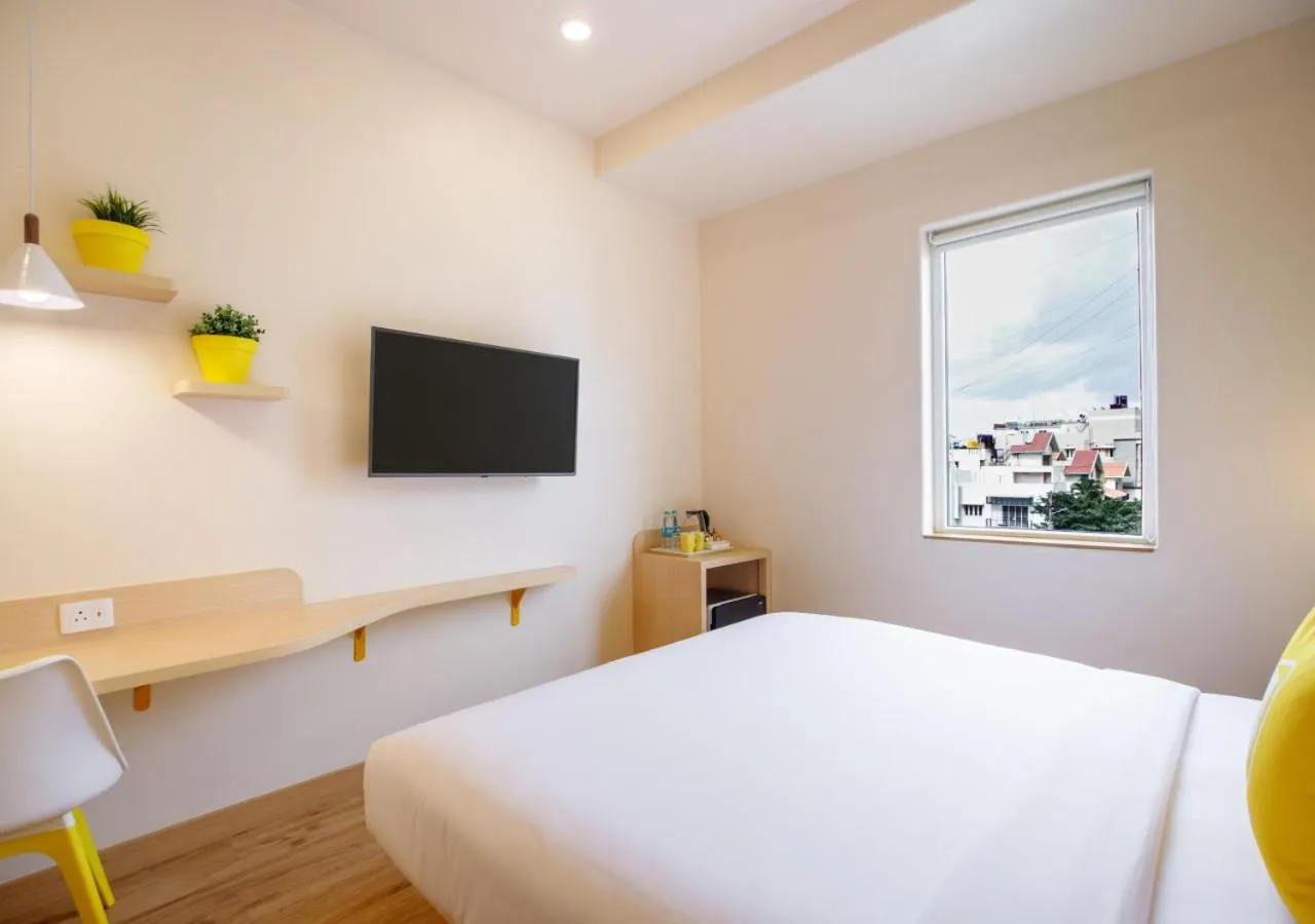 Photo of the whole room, Bed in Bloom Hotel - HSR Layout Sector 6