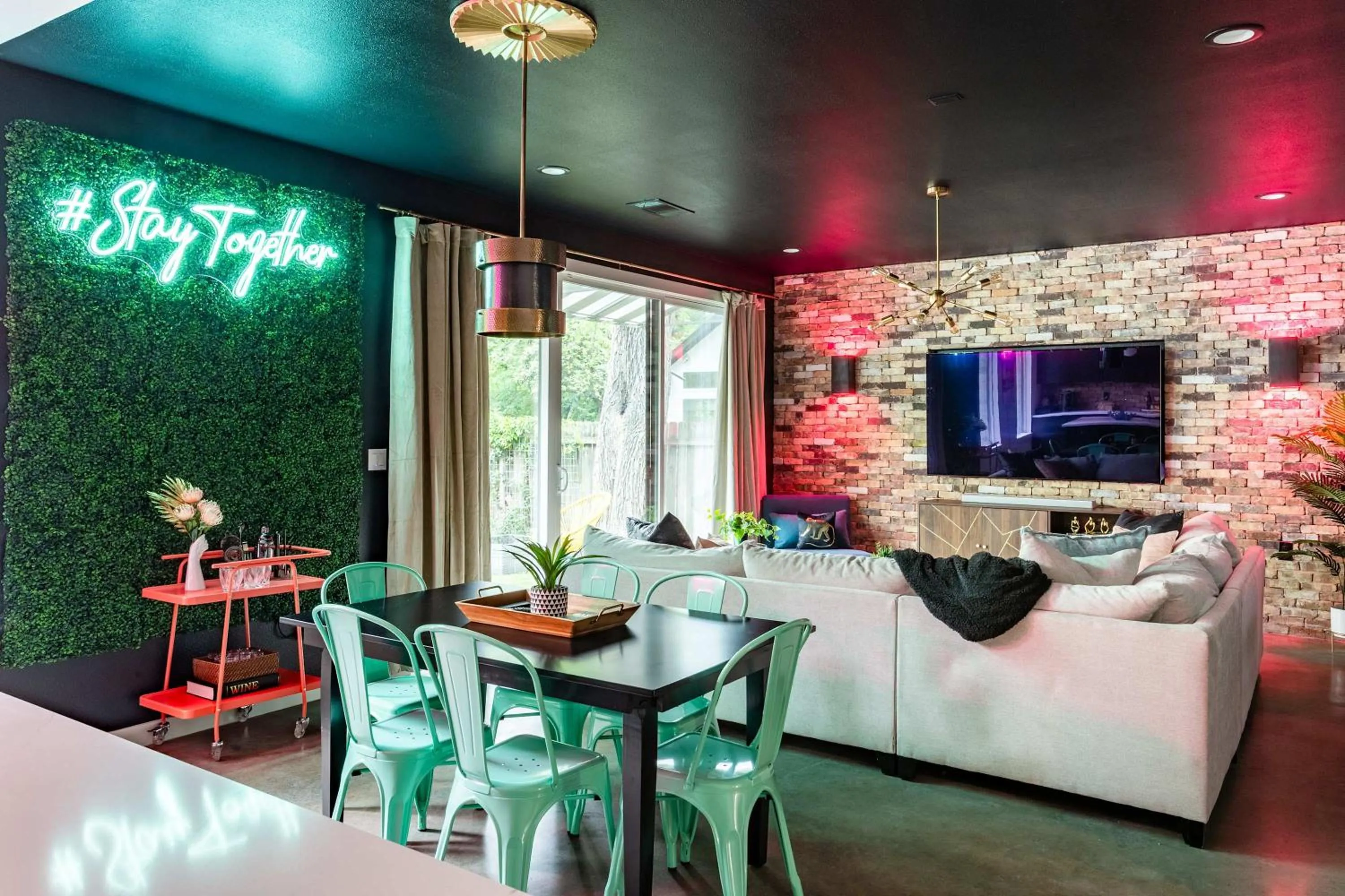 TV and multimedia in Upstay Luxe Pool Retreat - 7 Min to Rainey St