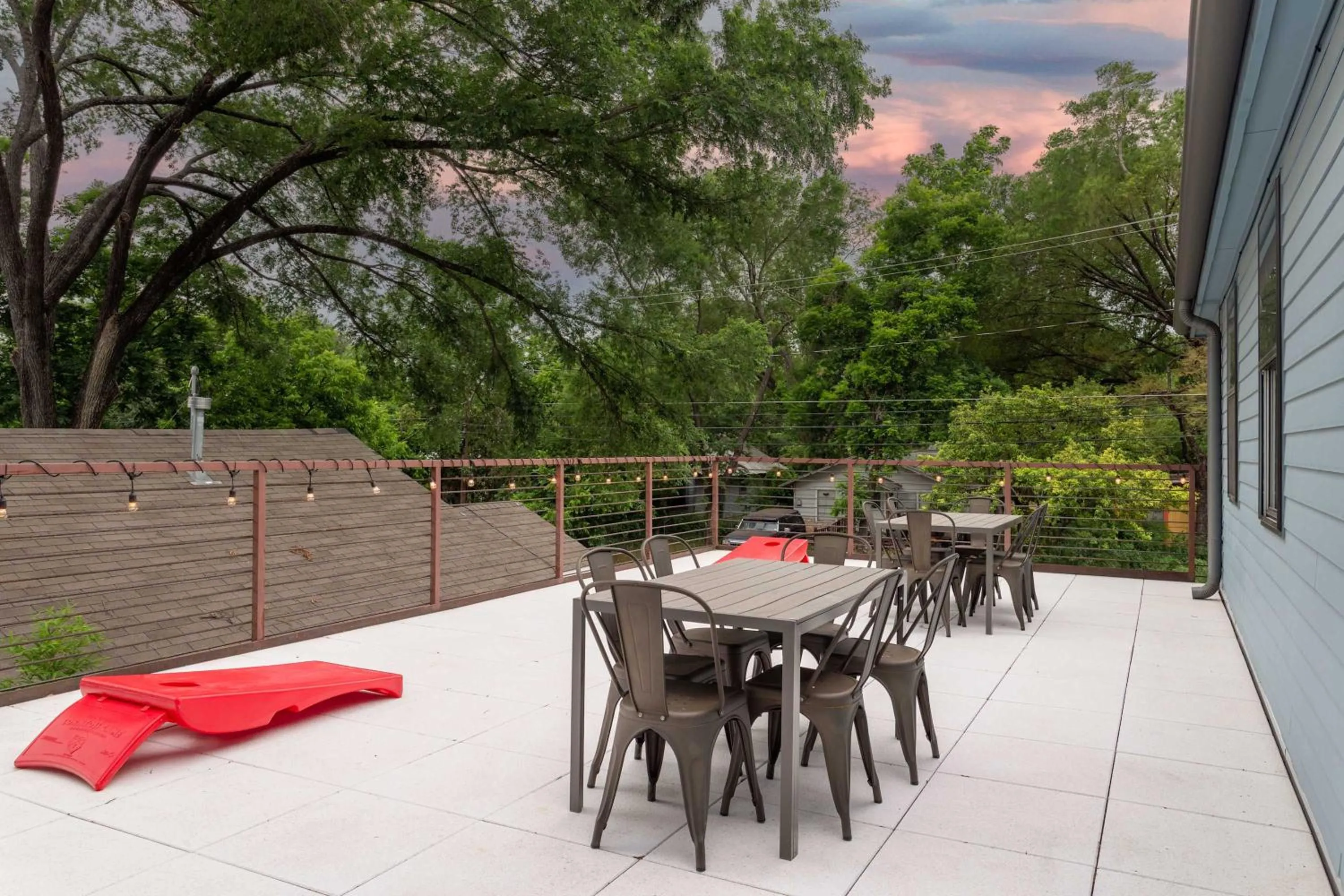 Balcony/Terrace in Upstay Luxe Pool Retreat - 7 Min to Rainey St