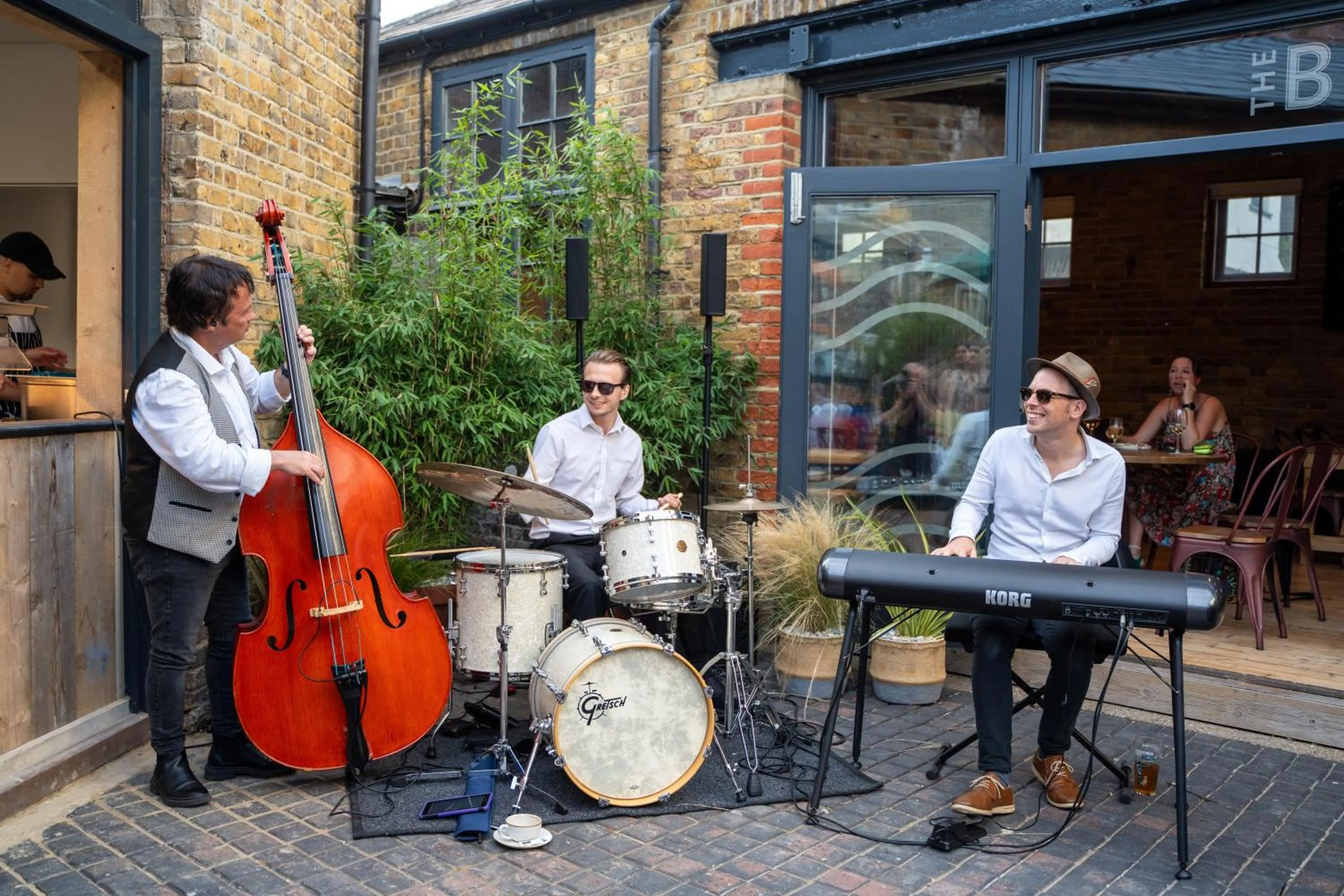 group of guests in Duke of Cumberland