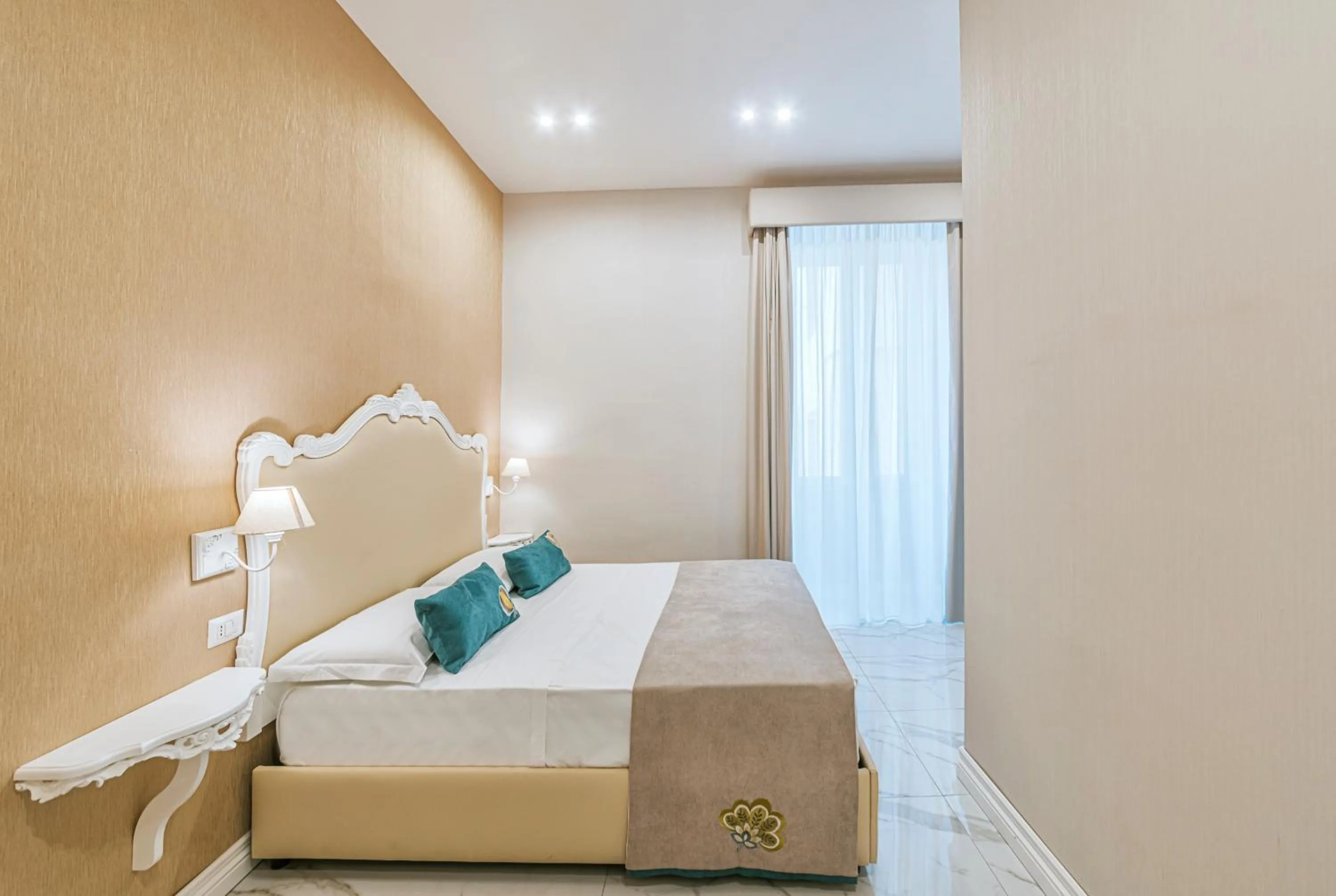 Bed in Gentile Suite & Spa Vomero