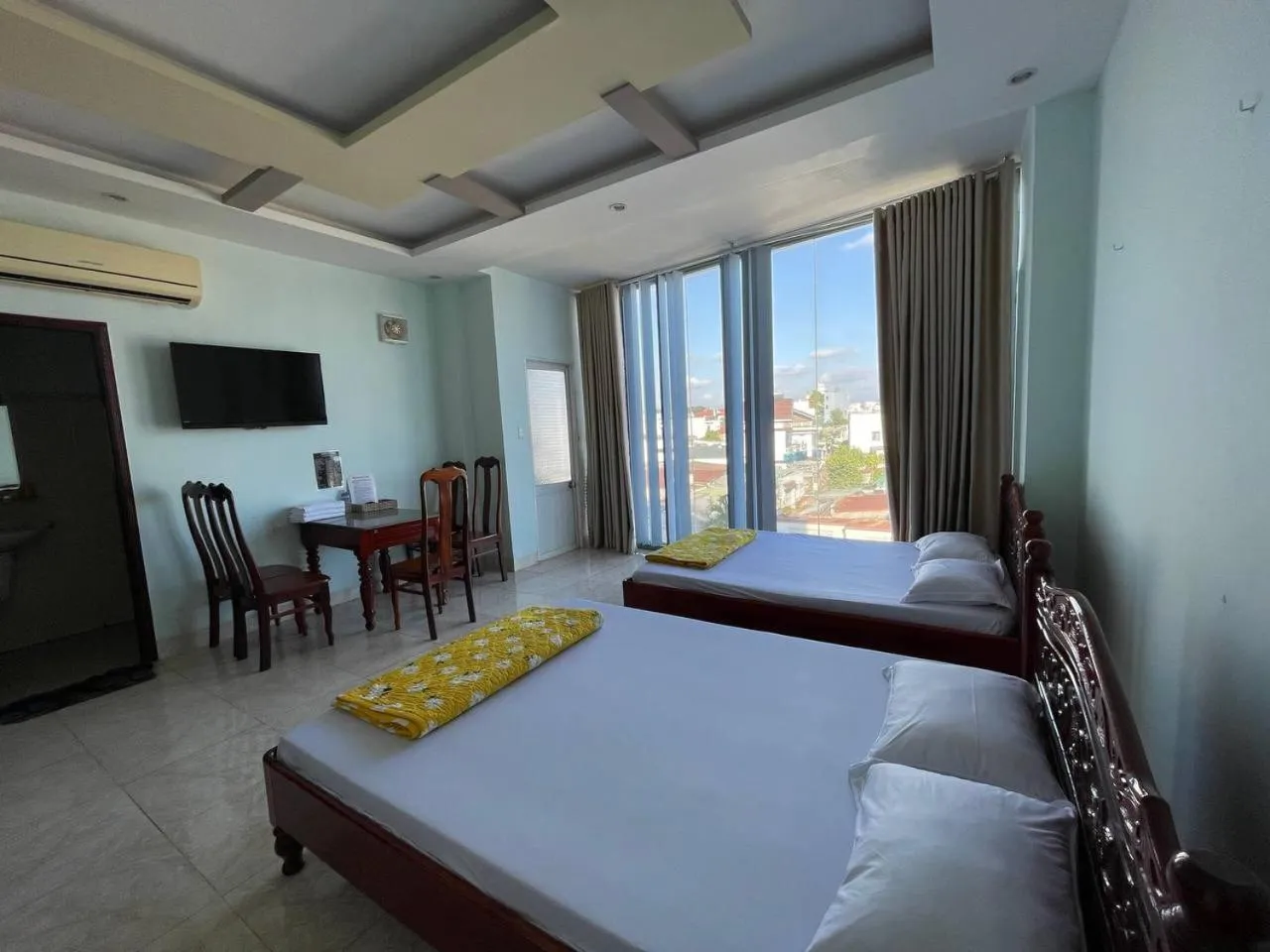 Bed in Manh Hung Hotel