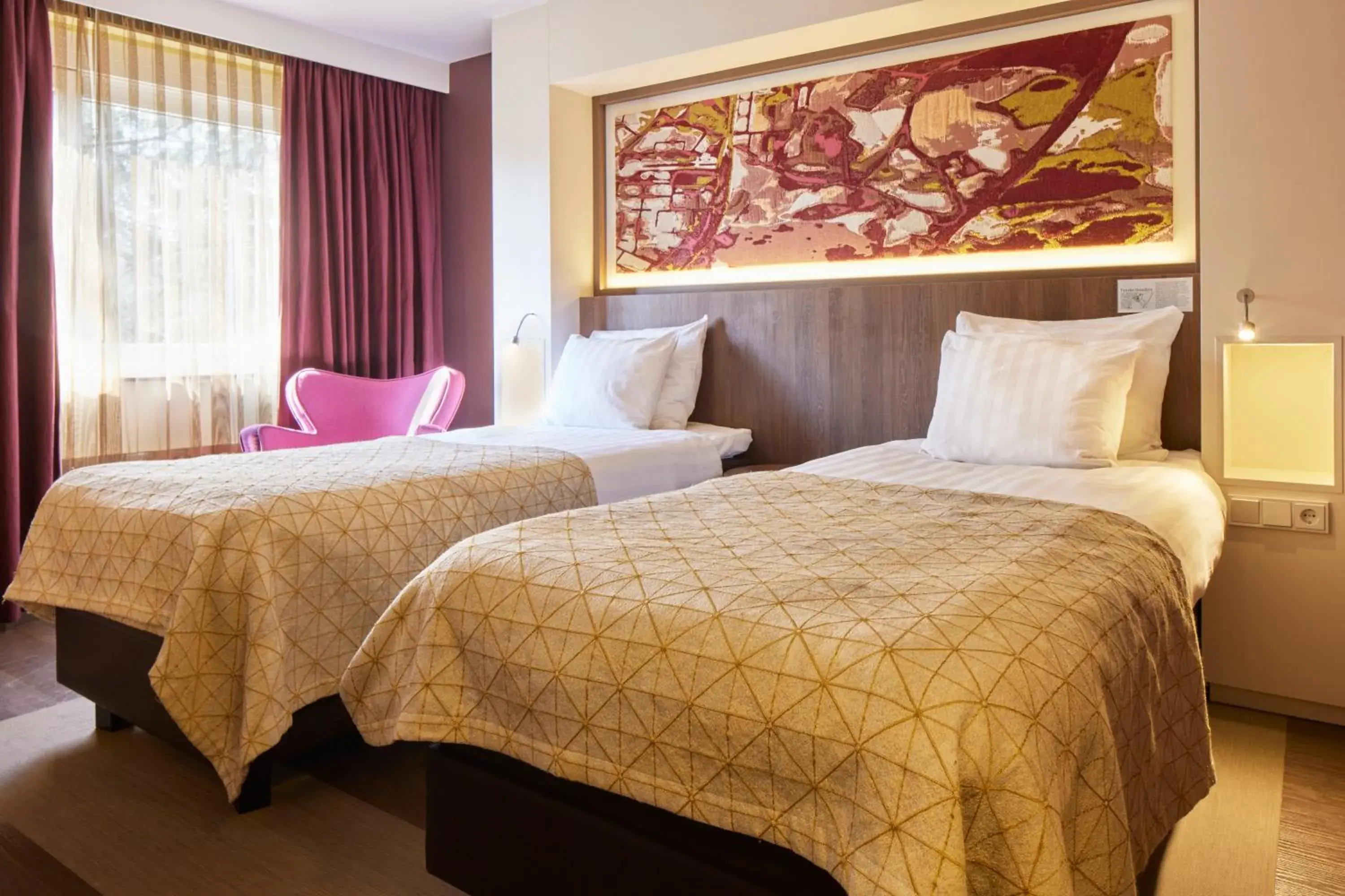 Standard Twin Room in Auberge Du Bonheur Standard Twin Room in Auberge Du Bonheur