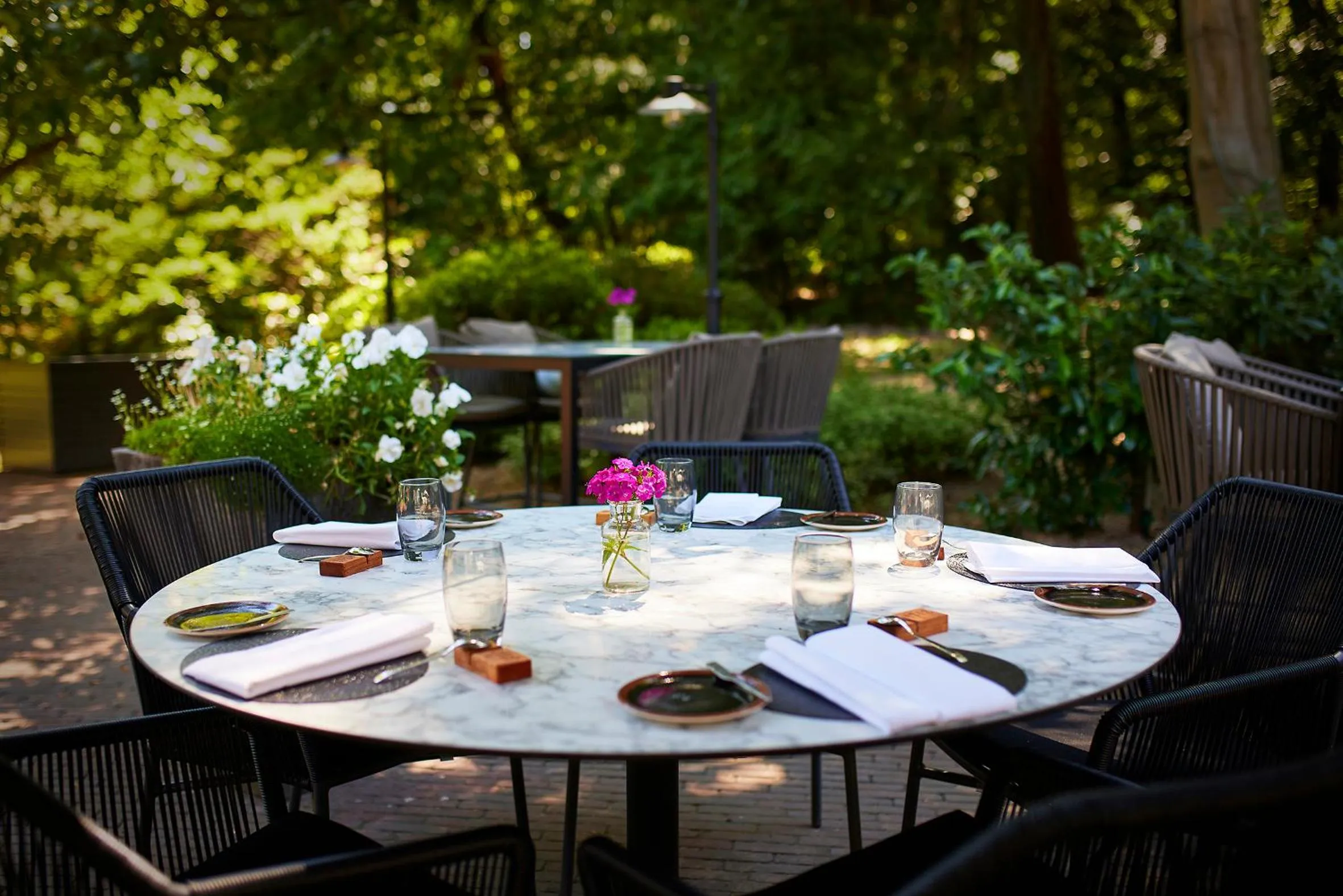 Garden in Auberge Du Bonheur