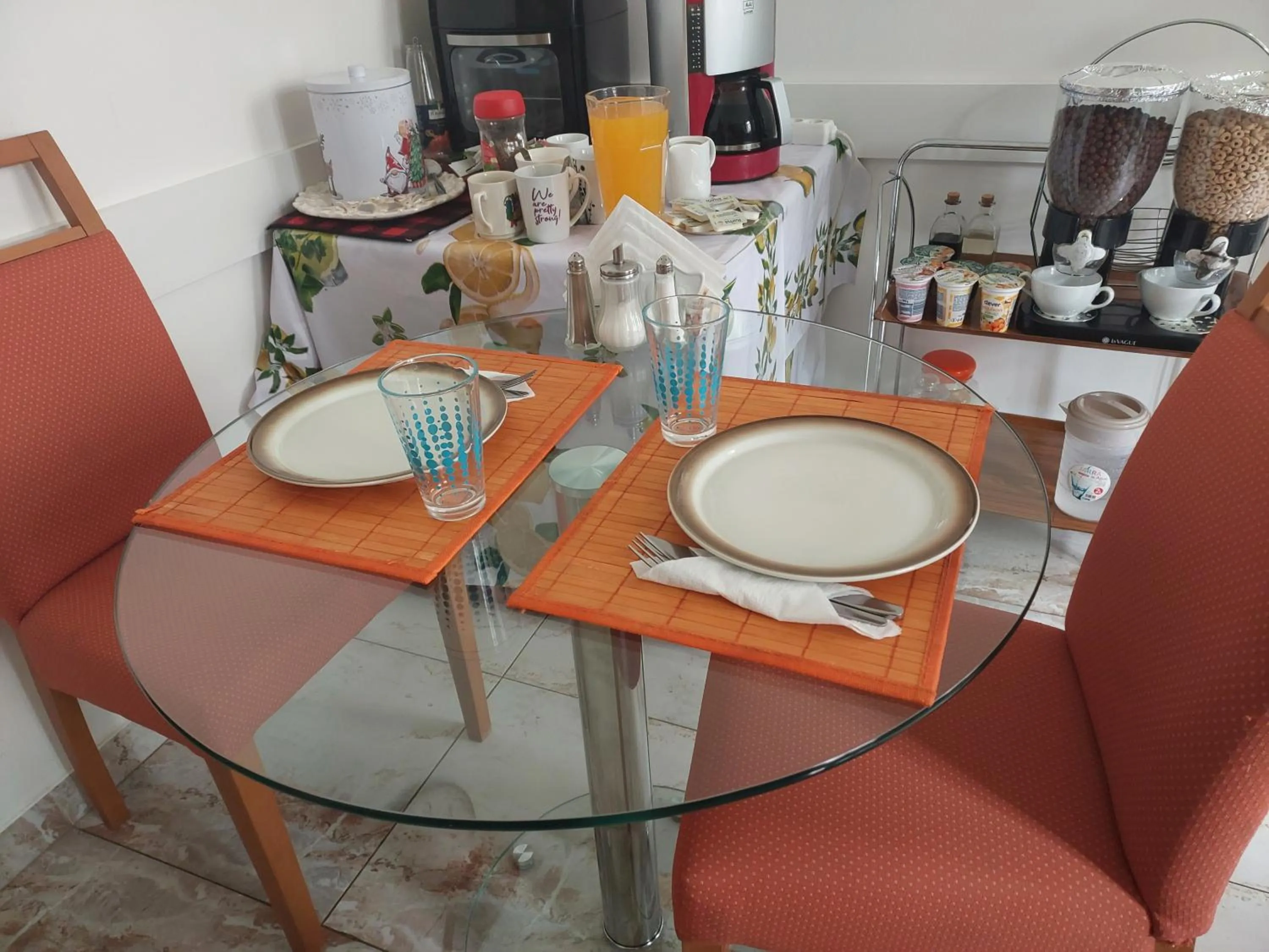 Kitchen or kitchenette in Hotel Asila