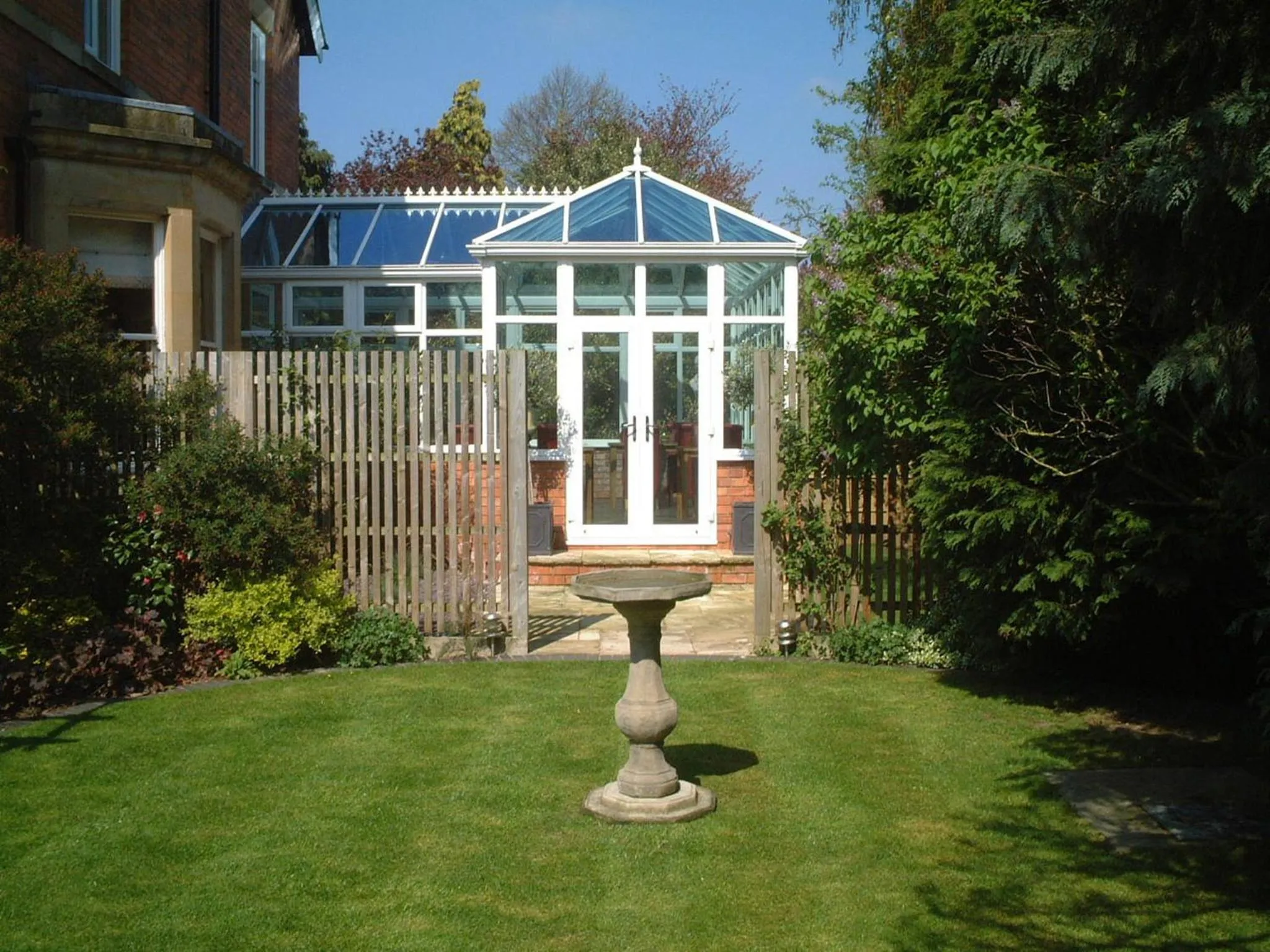 Decorative detail in Treherne House & The Malvern Retreat