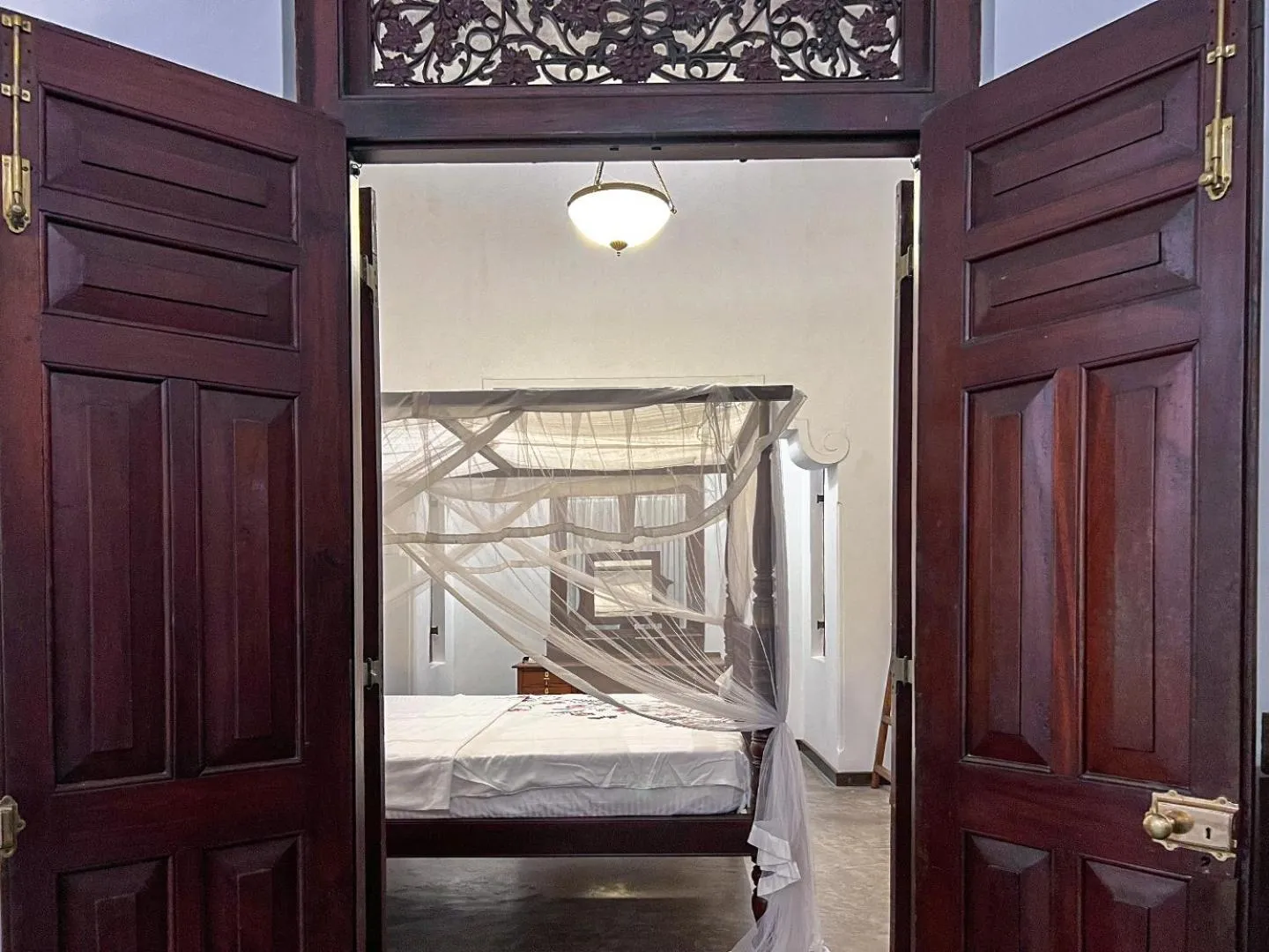 Bed in Andiramada Walawwa