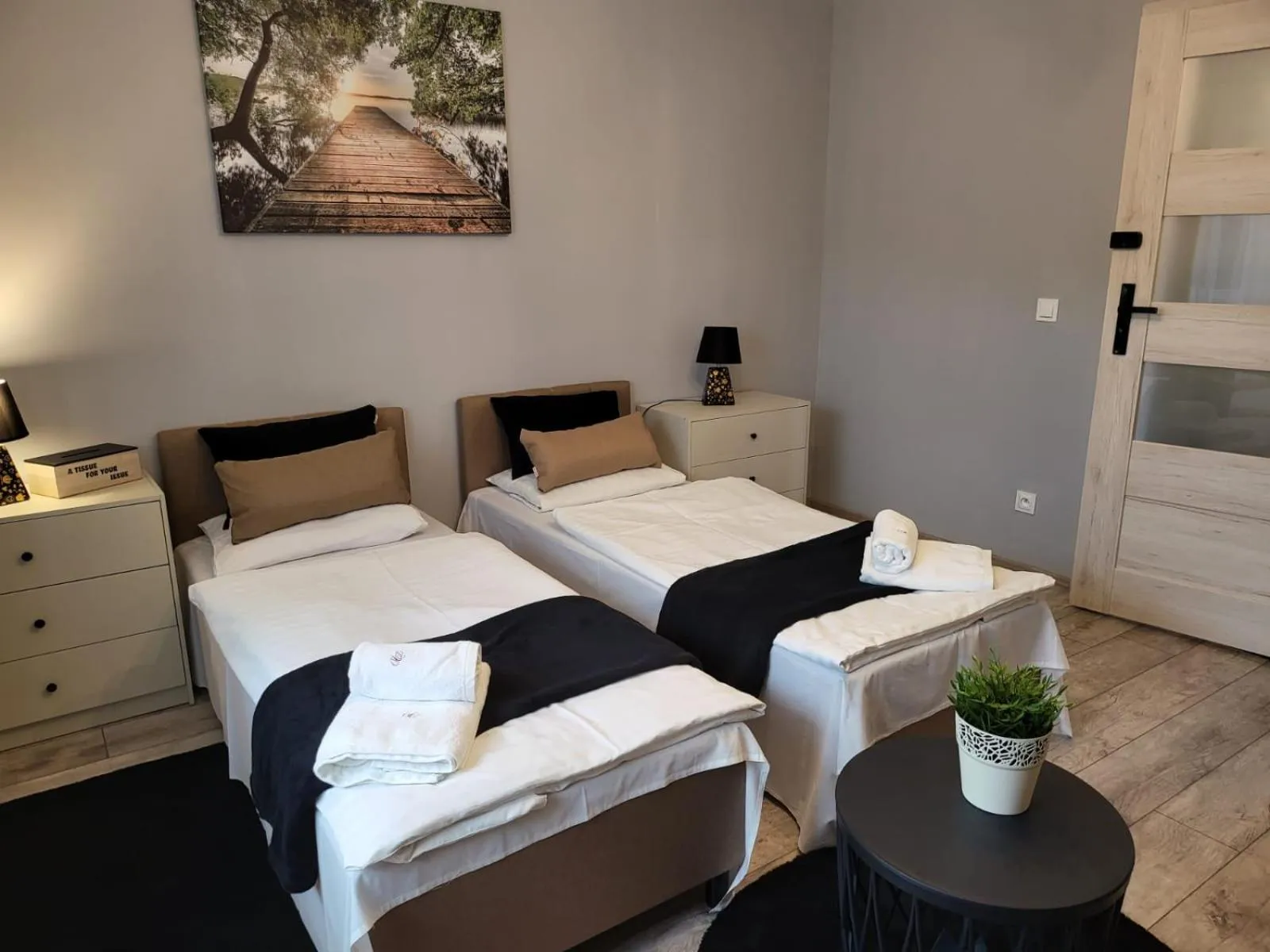 Bed in Apartamenty Premium Biznes Rumia