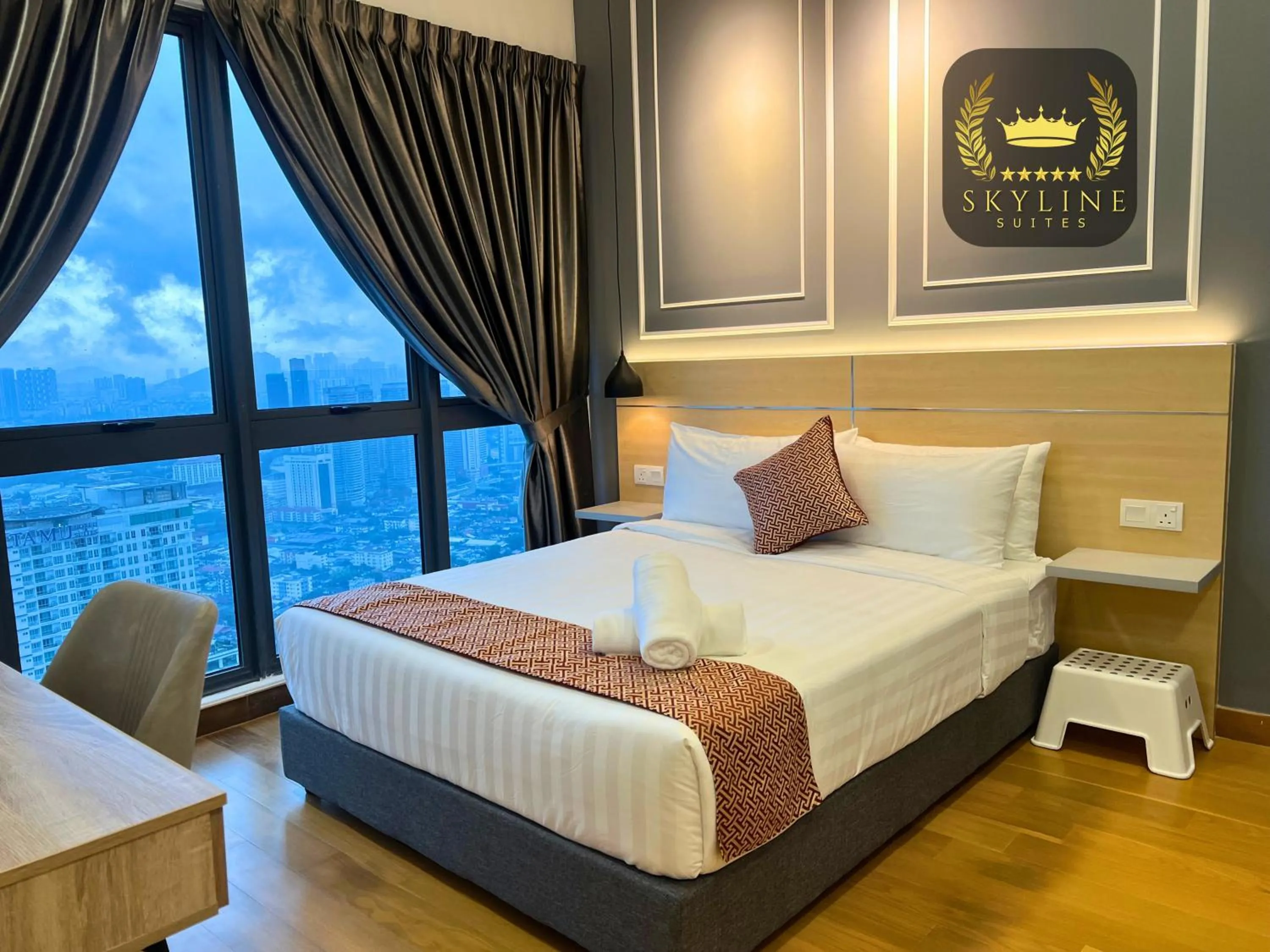 Bed in The Colony Skyline Suites KLCC