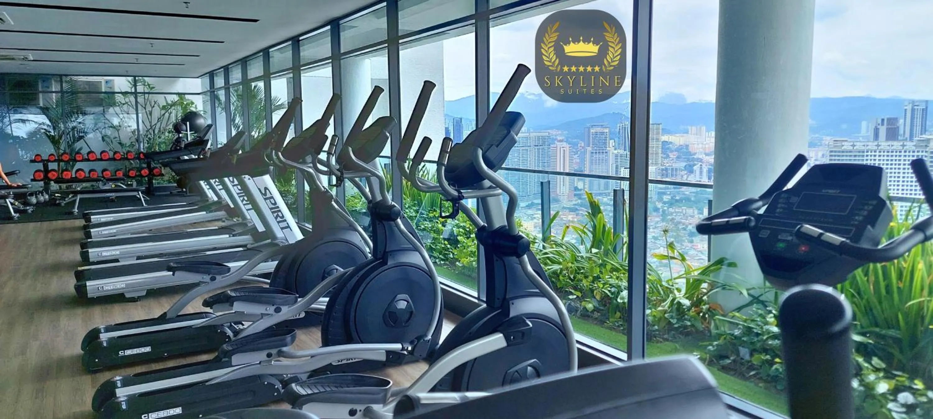 Fitness centre/facilities in The Colony Skyline Suites KLCC