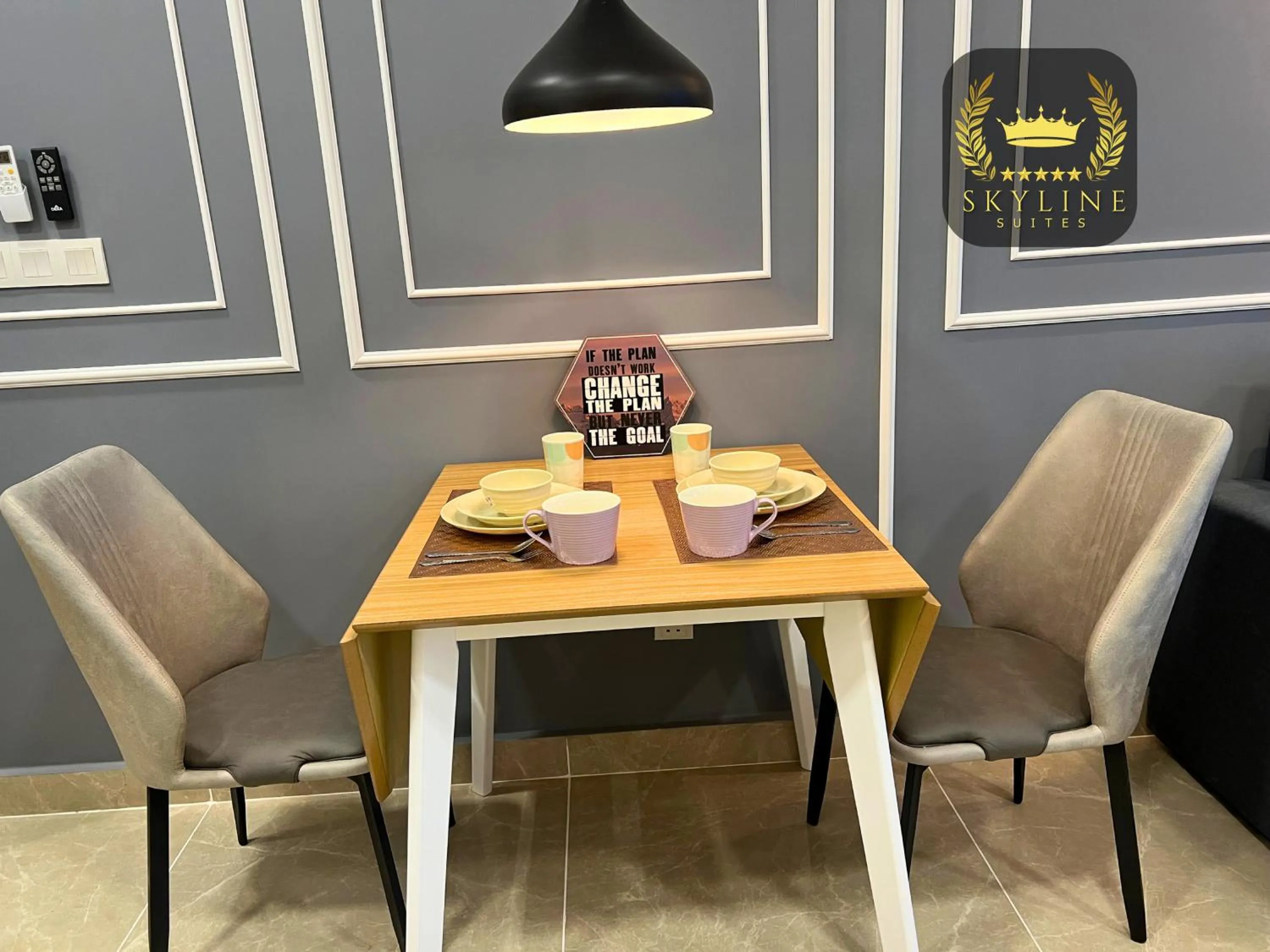 Dining area in The Colony Skyline Suites KLCC