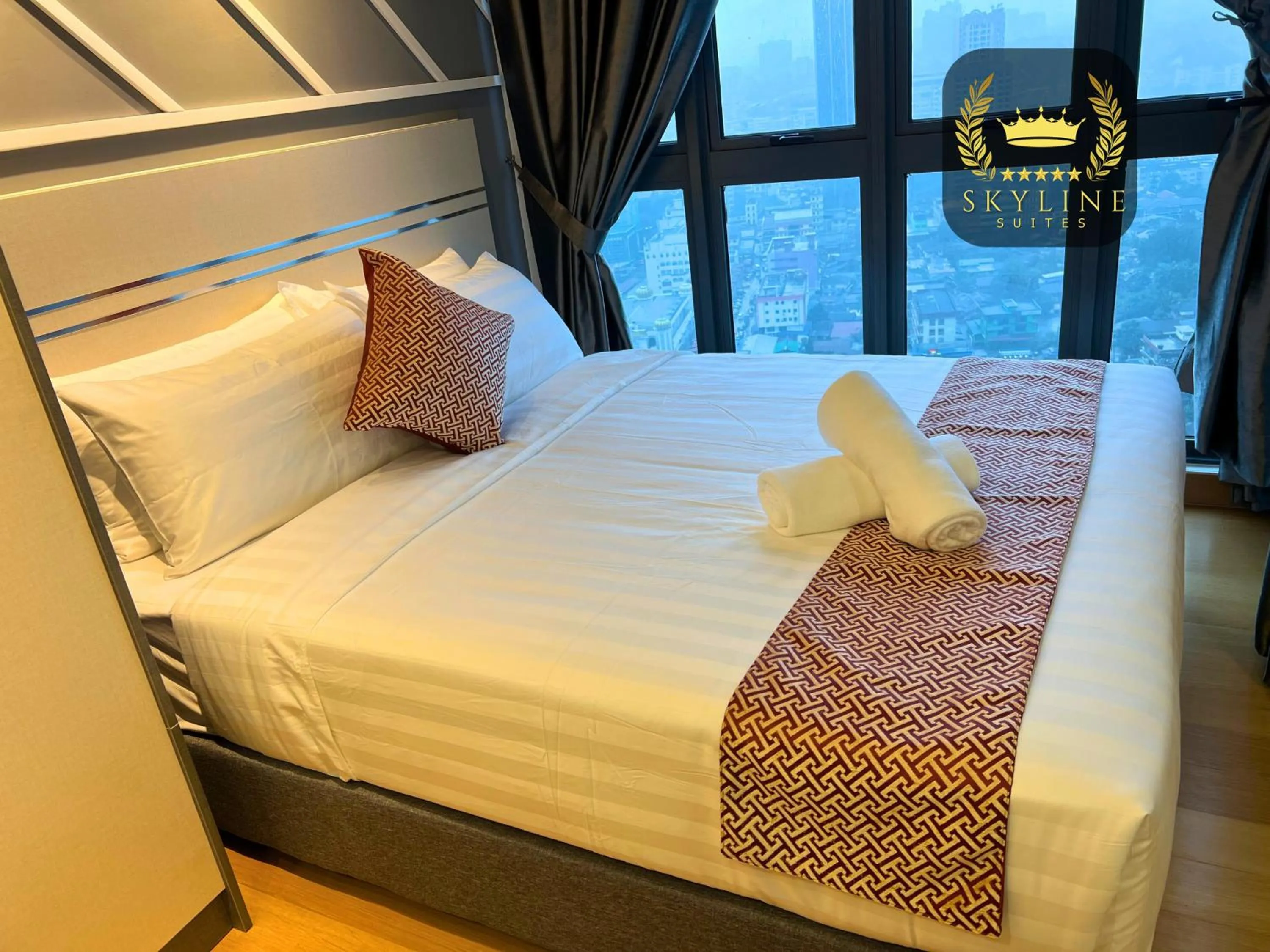 Bed in The Colony Skyline Suites KLCC