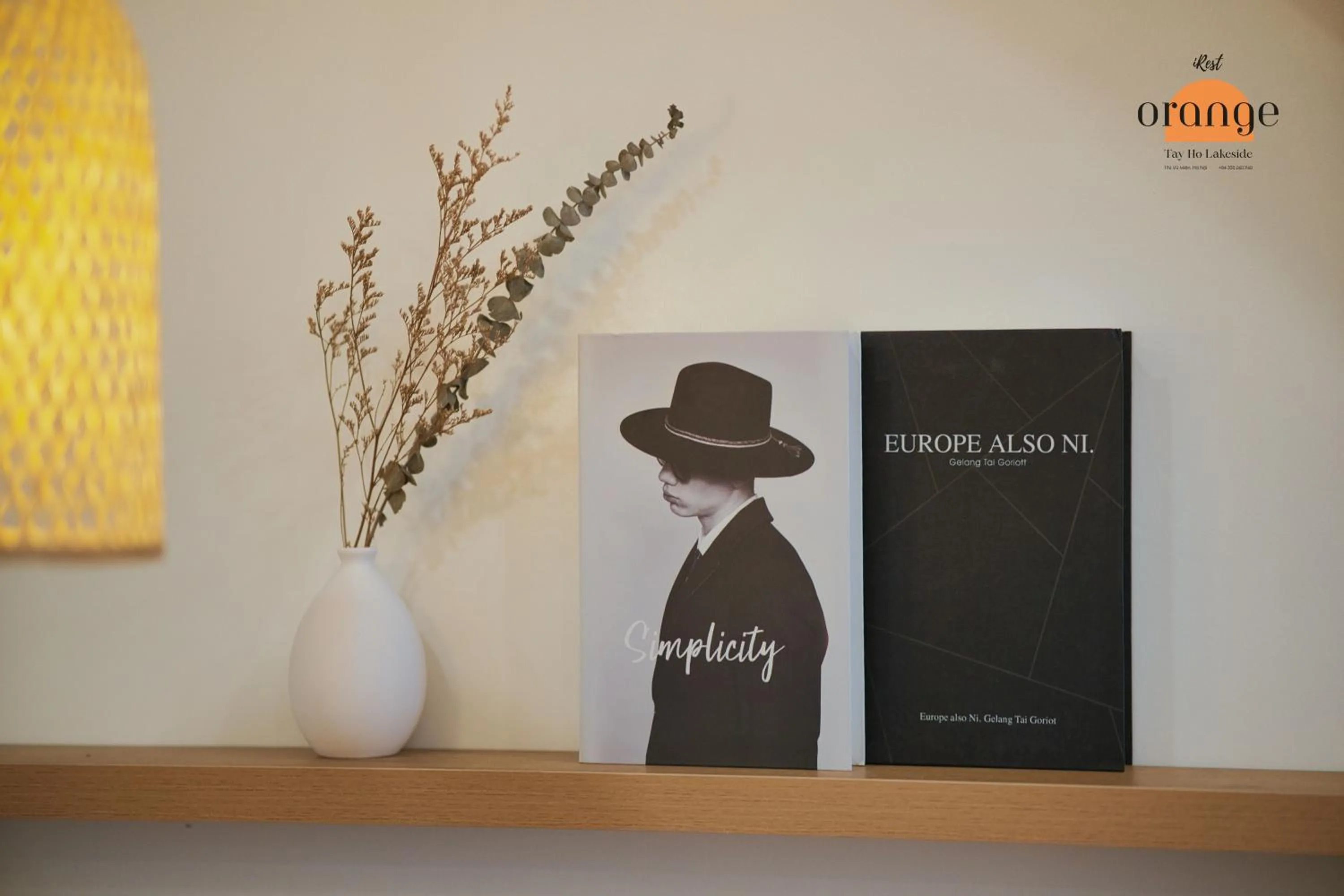 Decorative detail in iRest Orange Tay Ho Lakeside Apartment