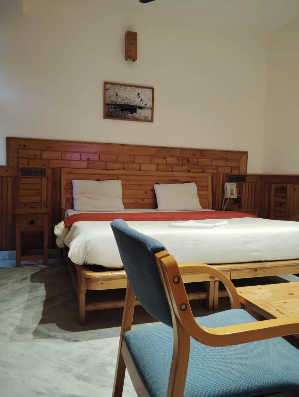 Bedroom, Bed in Hotel CM Palace - Pure Vegetarian