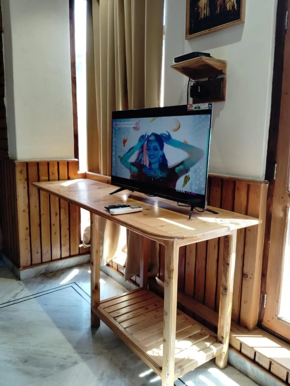 TV and multimedia in Hotel CM Palace - Pure Vegetarian