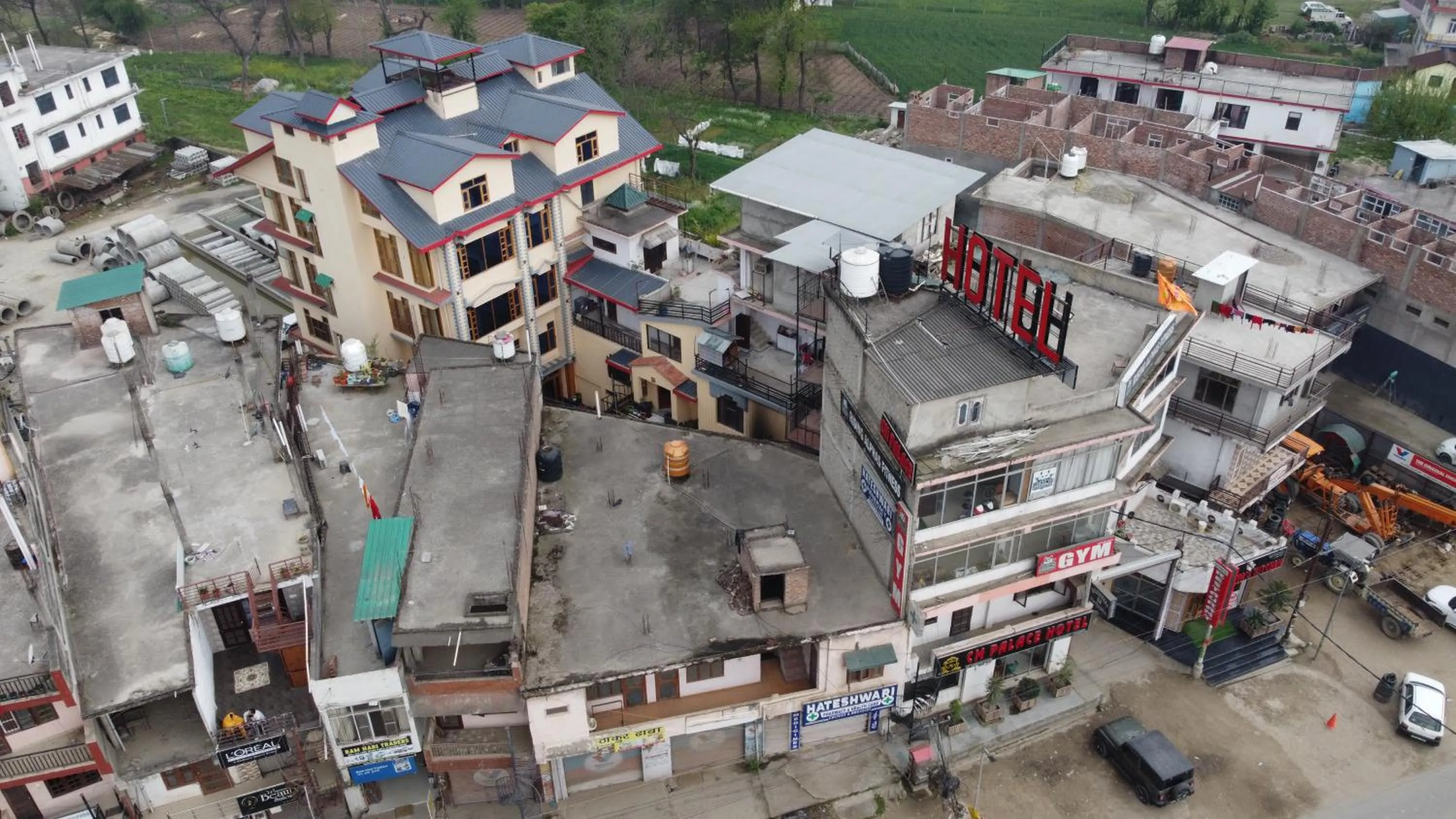 Property building in Hotel CM Palace - Pure Vegetarian