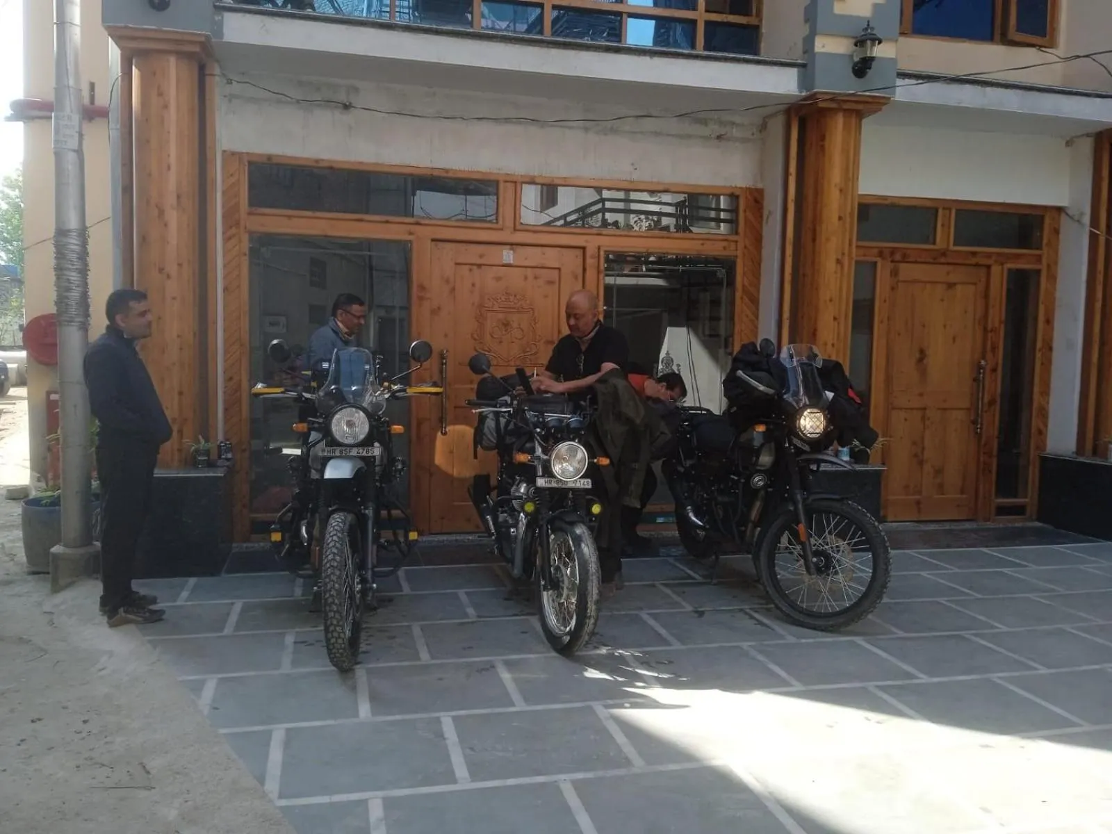 group of guests in Hotel CM Palace - Pure Vegetarian