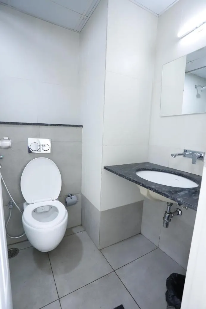 Toilet in Hotel Gurudev Residency