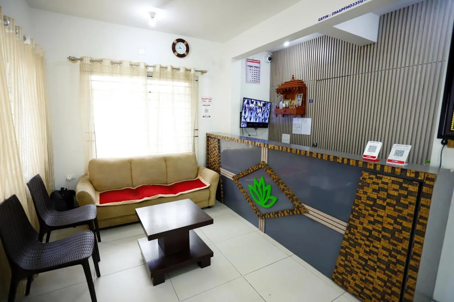 Lobby or reception in Hotel Gurudev Residency