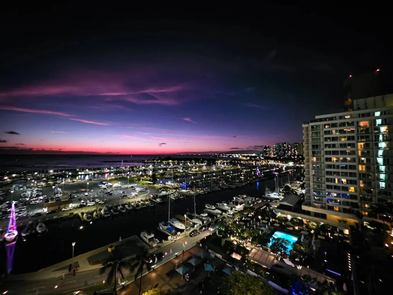 Night in Ilikai Hotel Condo with Kitchen and Ocean View