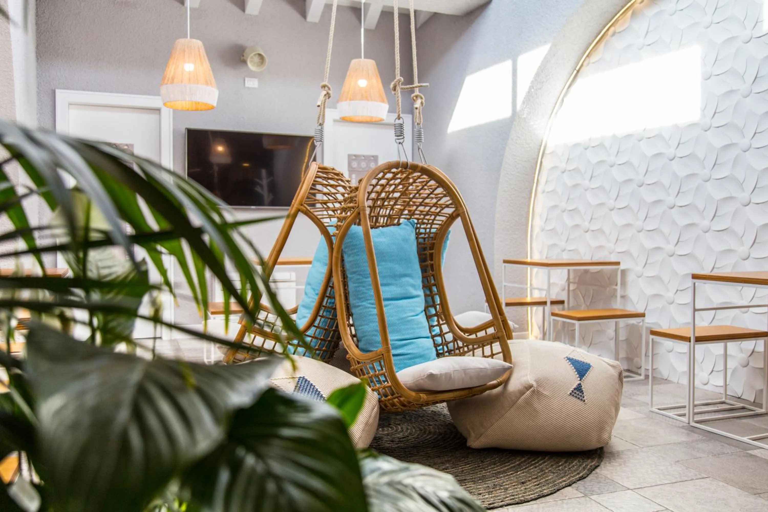 Lobby or reception in CapoBlu Hotel