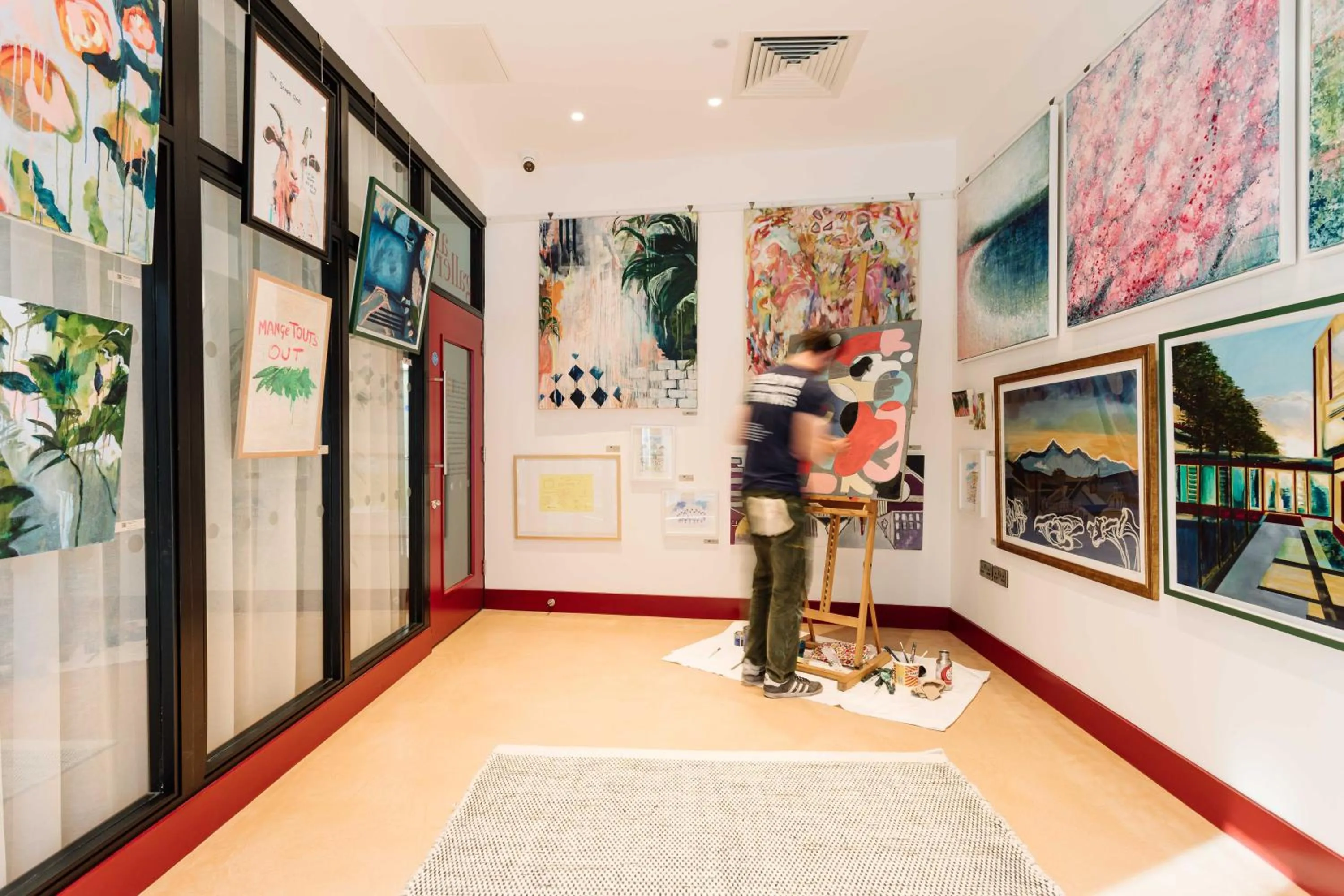 On-site shops in room2 Belfast Hometel