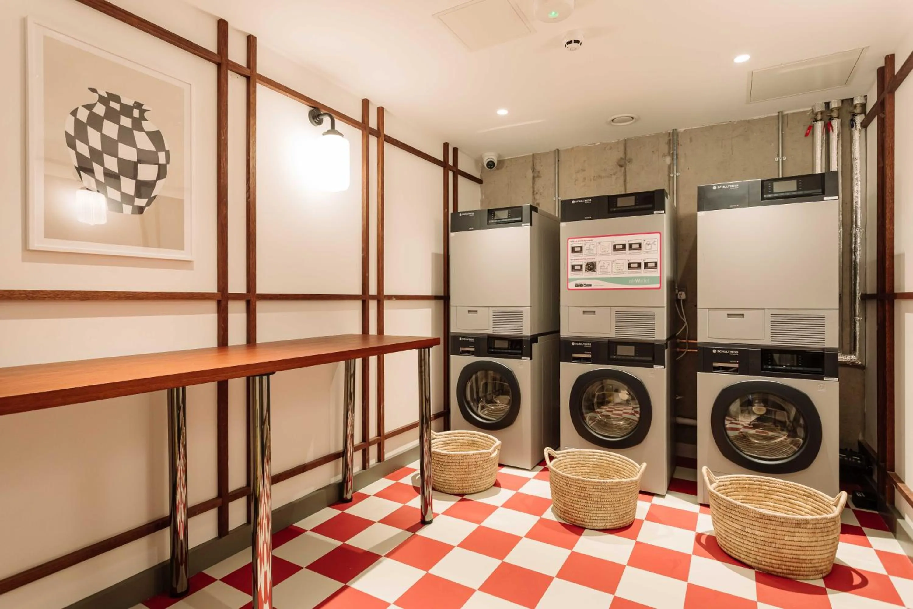 laundry in room2 Belfast Hometel