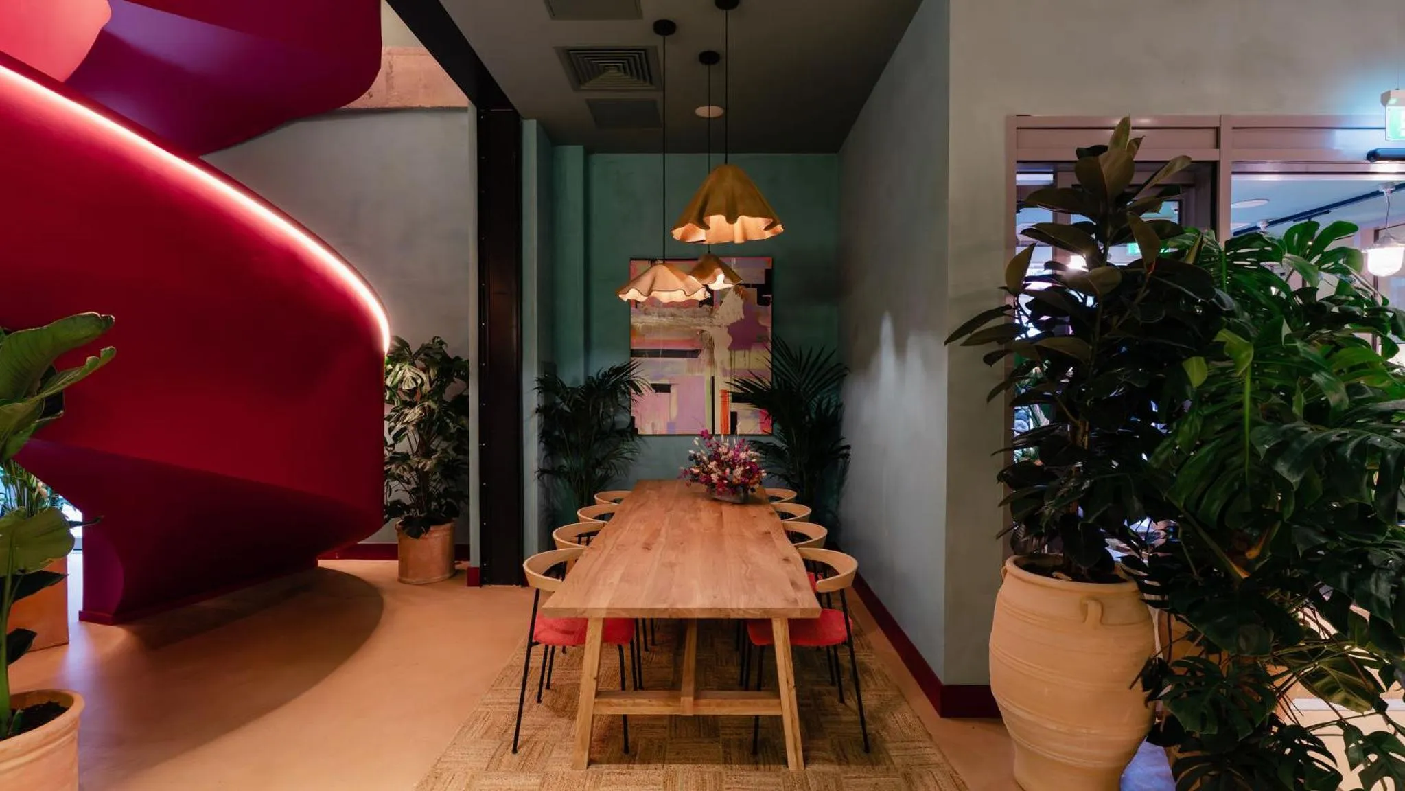 Lobby or reception in room2 Belfast Hometel