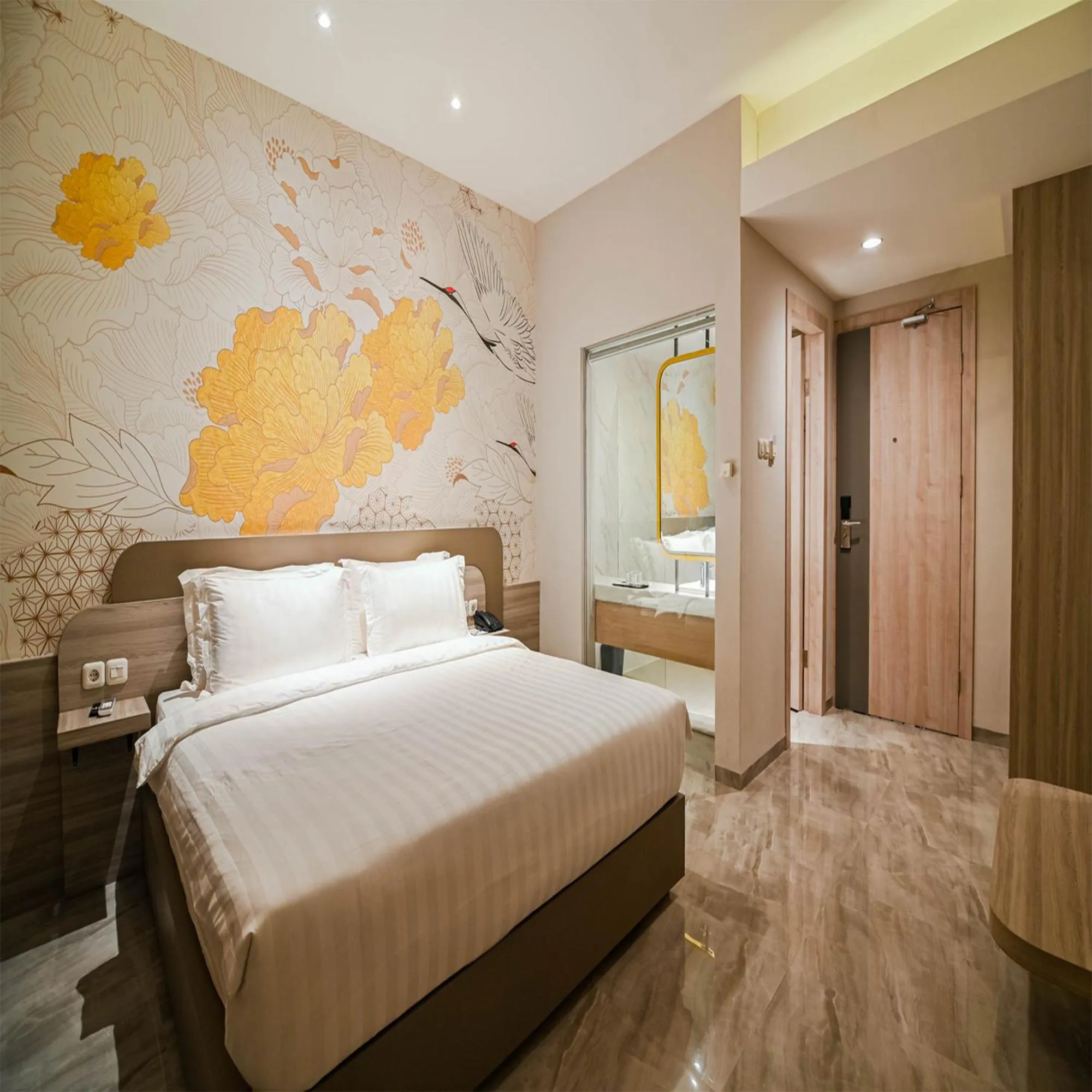 Bed in Yulia Hotel Managed by HIG