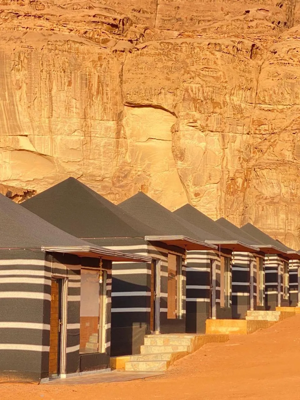 Mountain view in Mirage Camp Wadi Rum