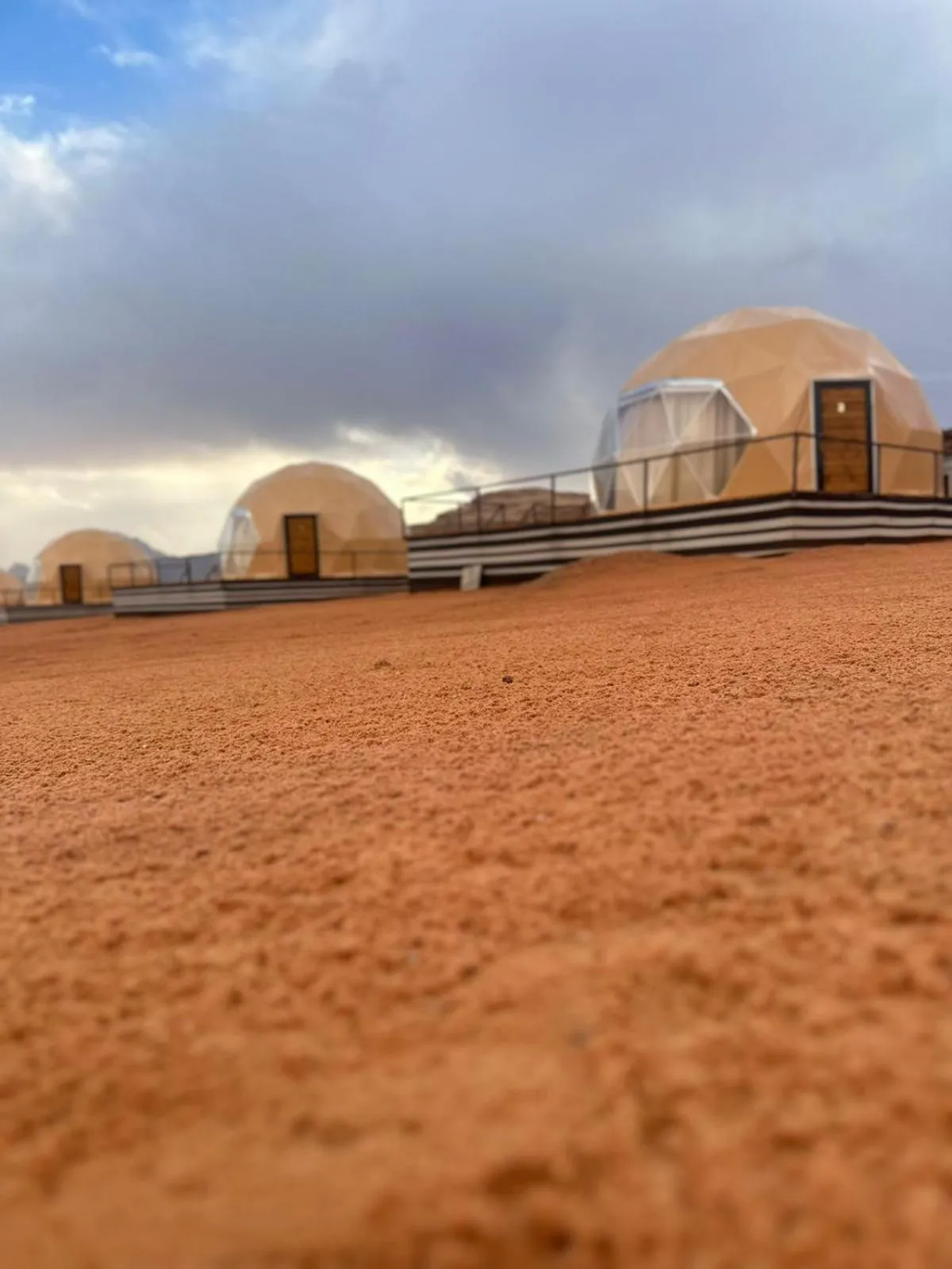 View (from property/room) in Mirage Camp Wadi Rum