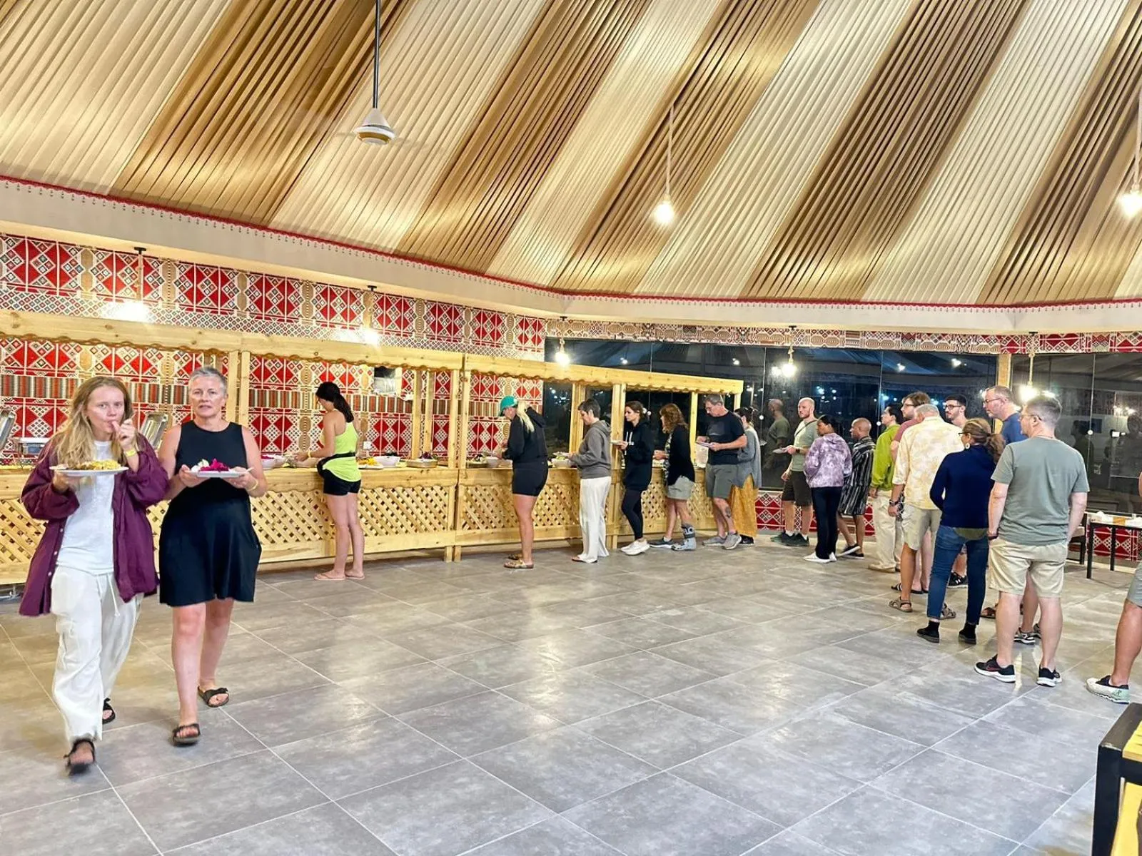 Restaurant/places to eat in Mirage Camp Wadi Rum