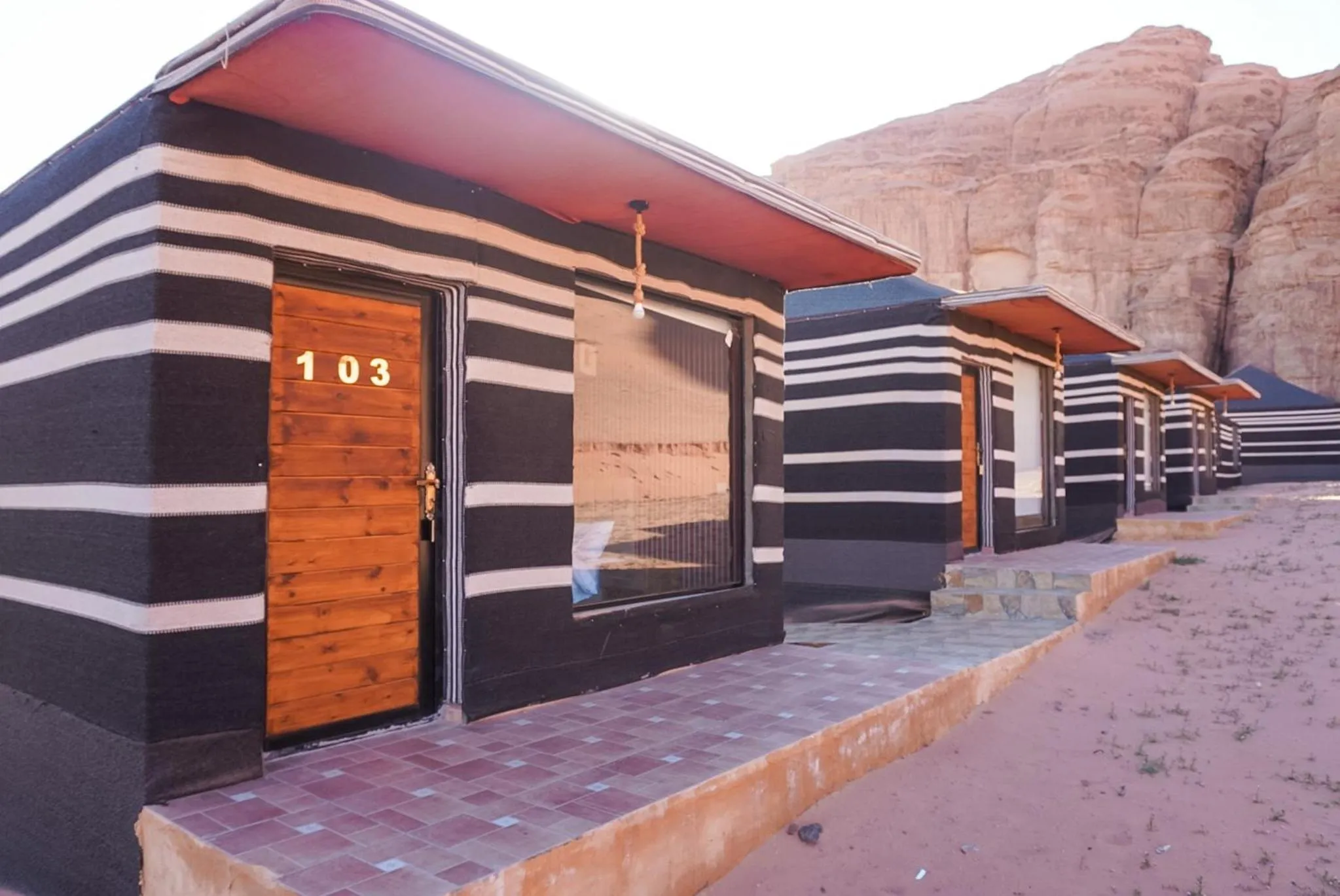 Property building in Mirage Camp Wadi Rum