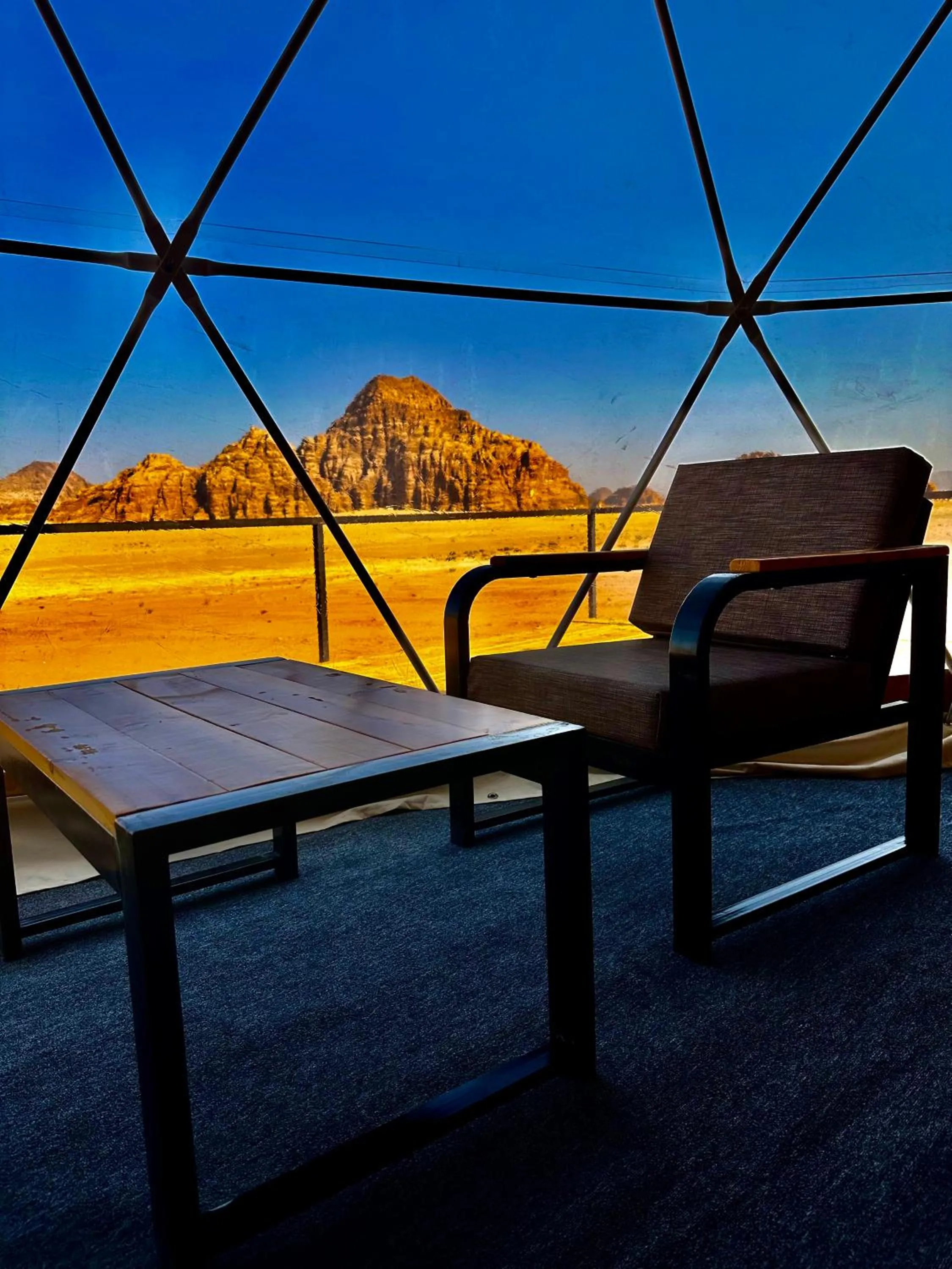 View (from property/room) in Mirage Camp Wadi Rum