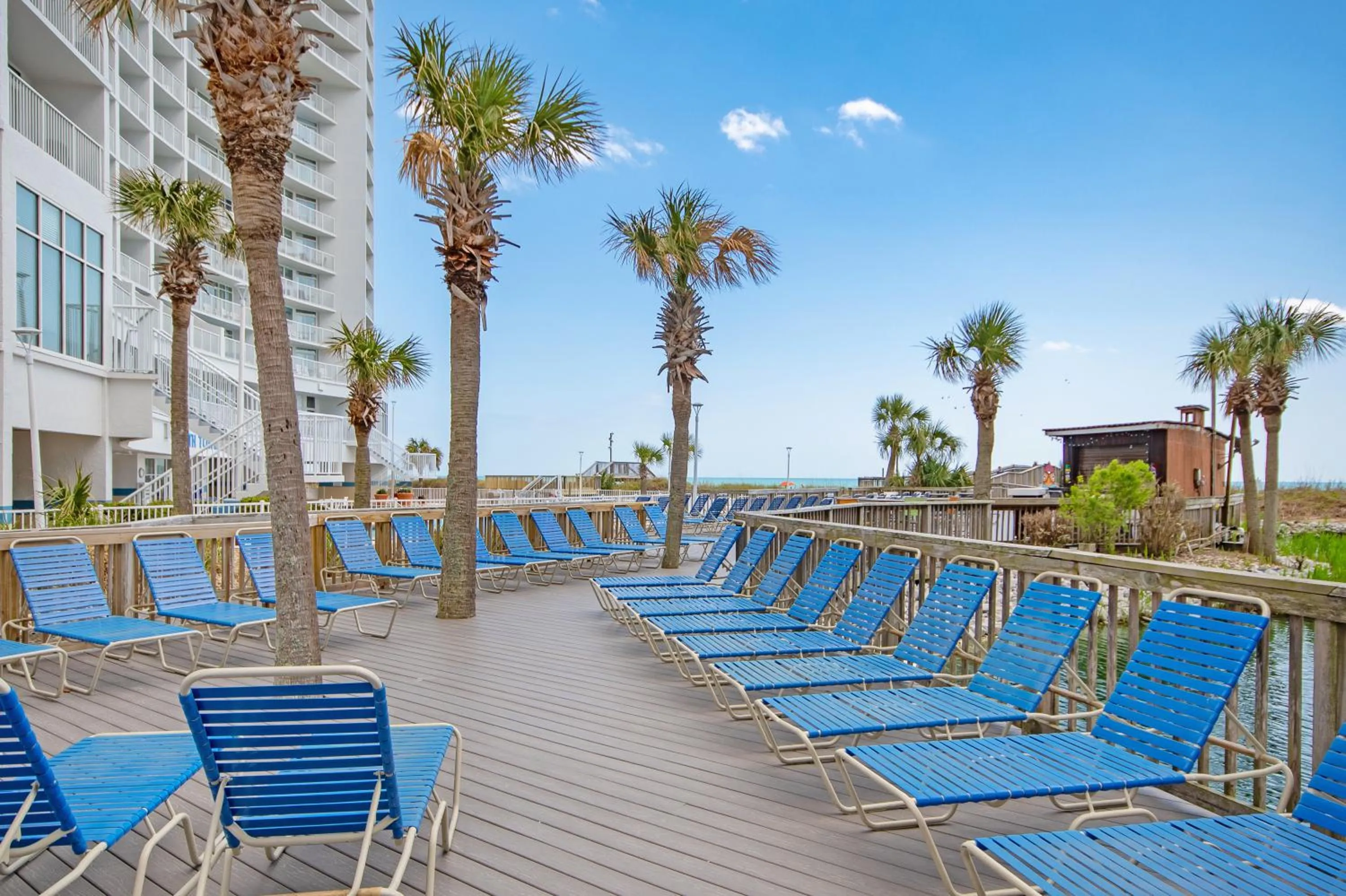 sunbed in Sea Breeze