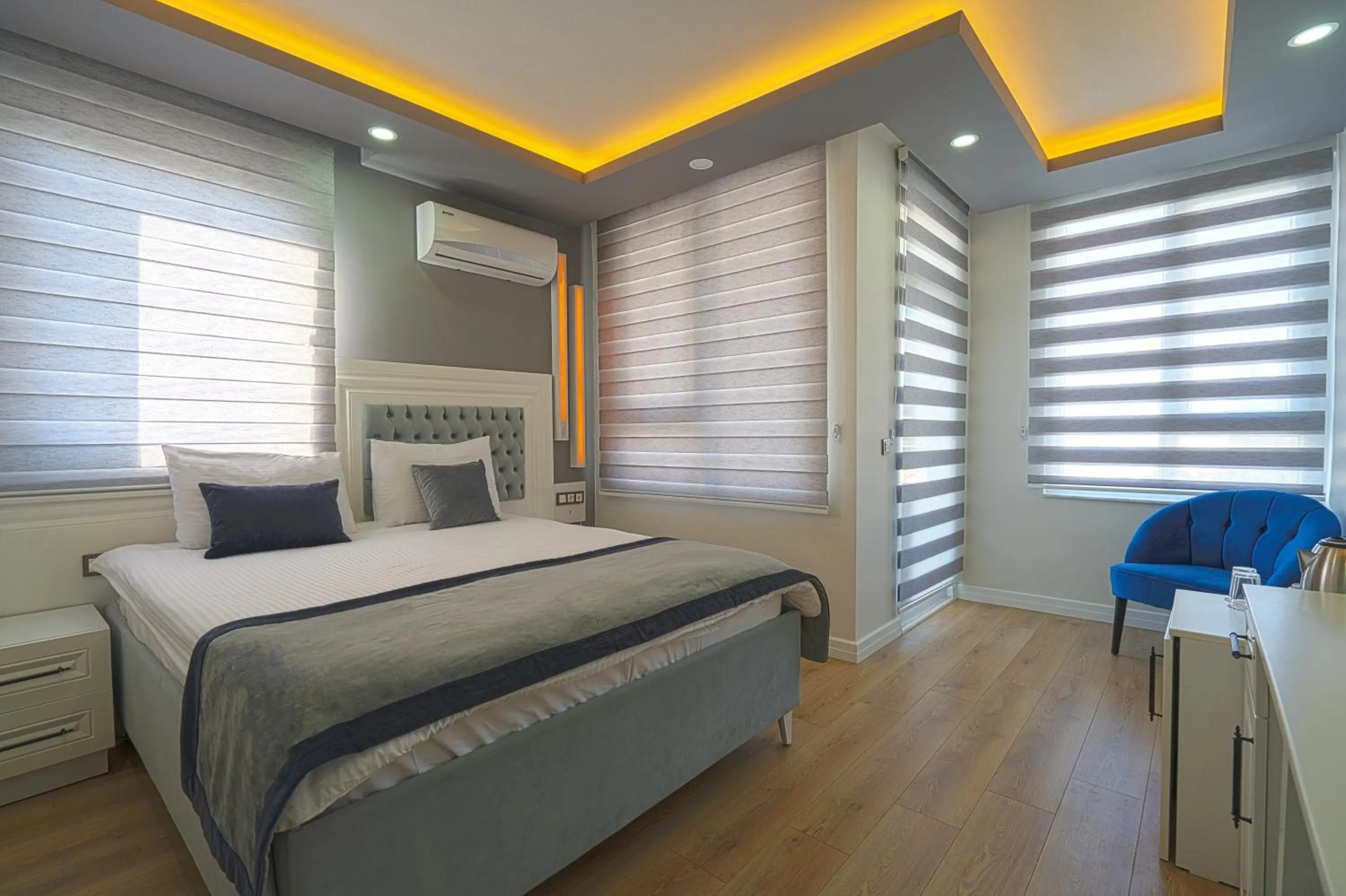 Bed in Mira Hotel Antalya