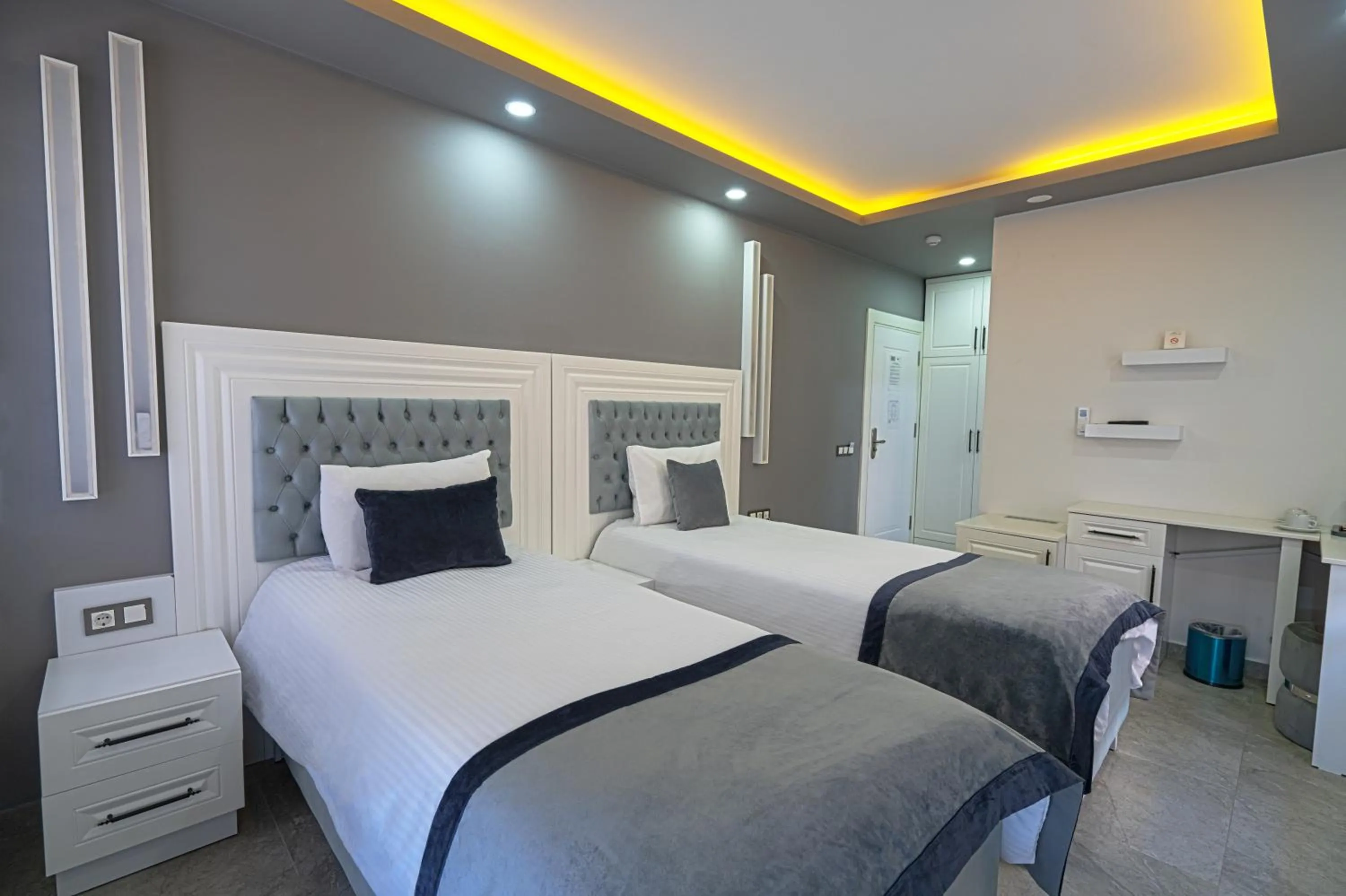 Bed in Mira Hotel Antalya