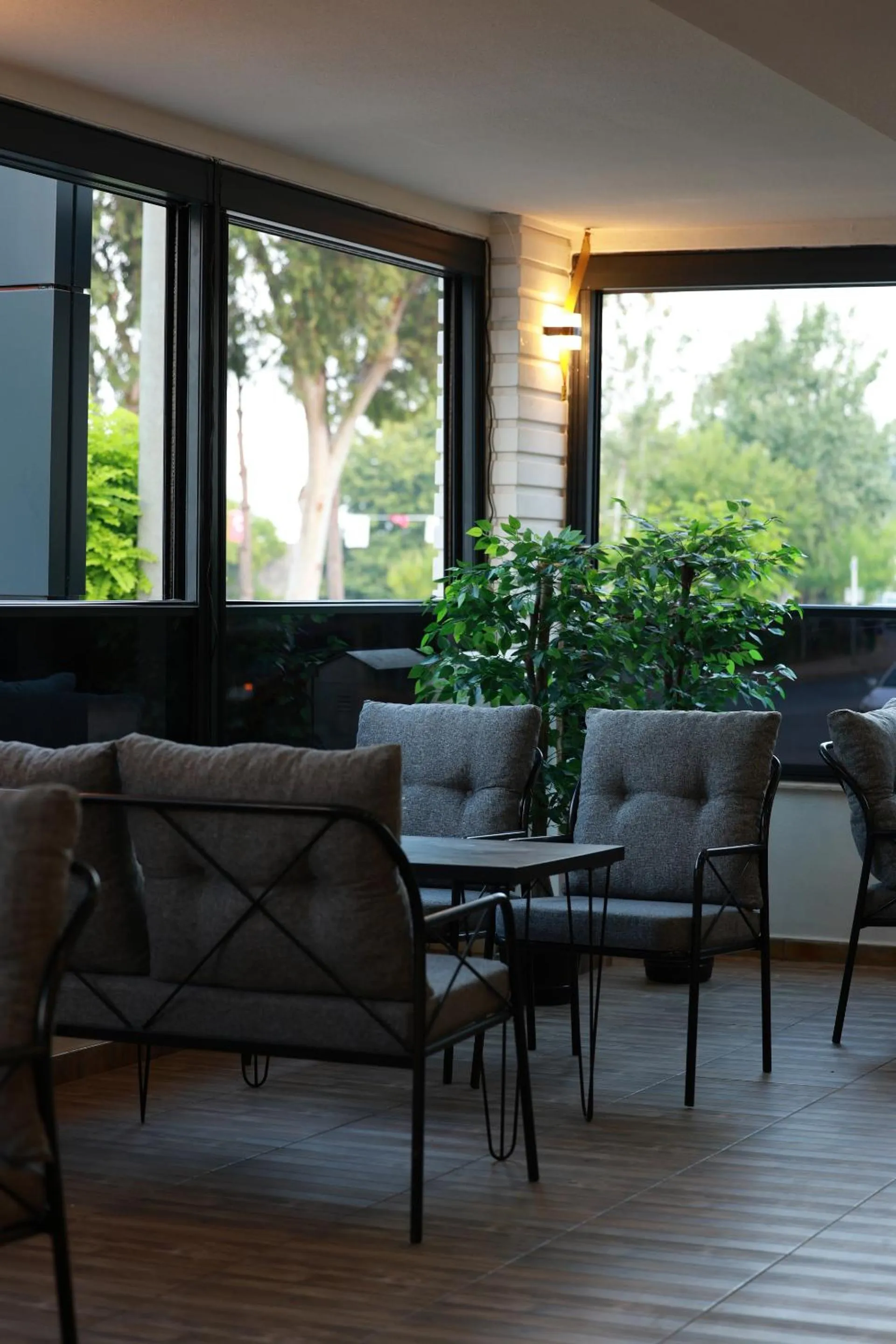 Patio in Mira Hotel Antalya