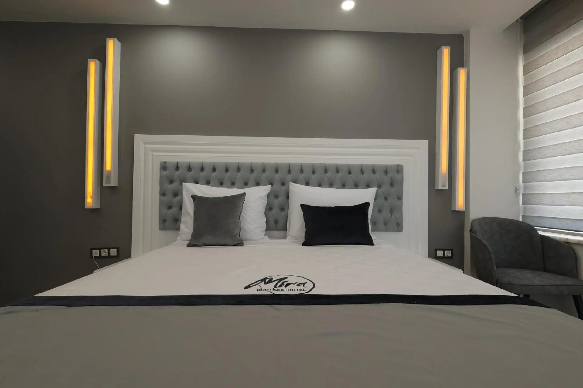 Bed in Mira Hotel Antalya