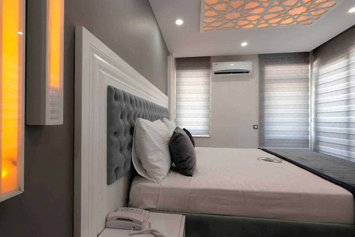 Bed in Mira Hotel Antalya