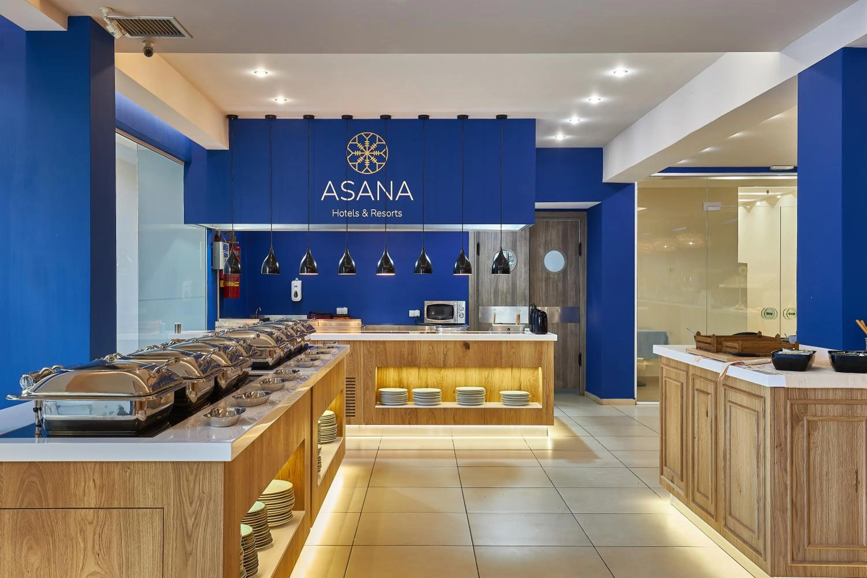 Restaurant/places to eat in Asana Hotel